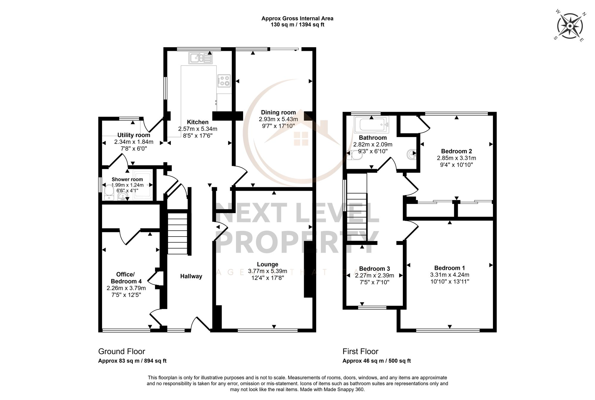 8 Sixth Avenue, Wisbech floorplan