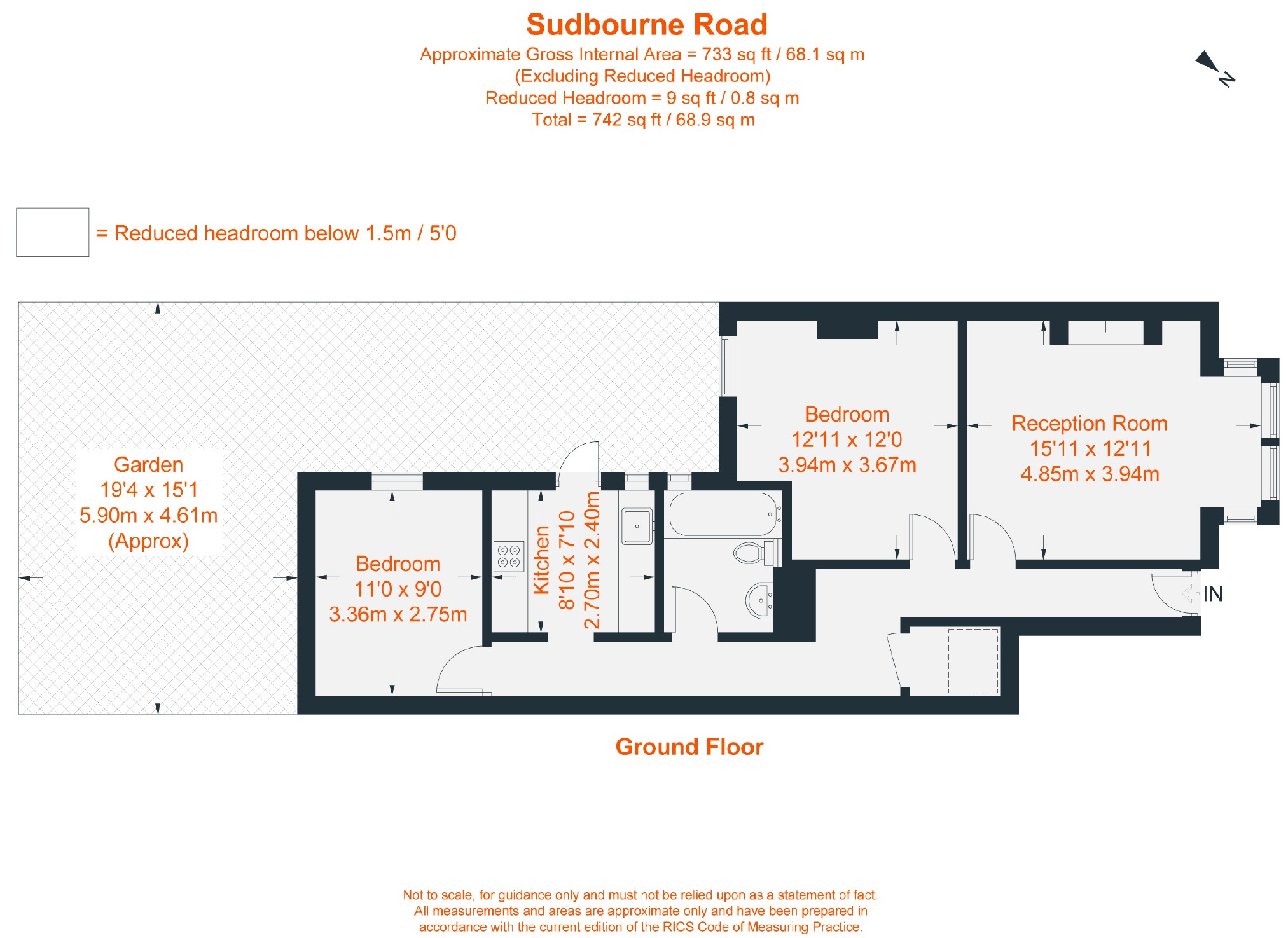 2 Bedrooms Flat to rent in Sudbourne Road, London SW2