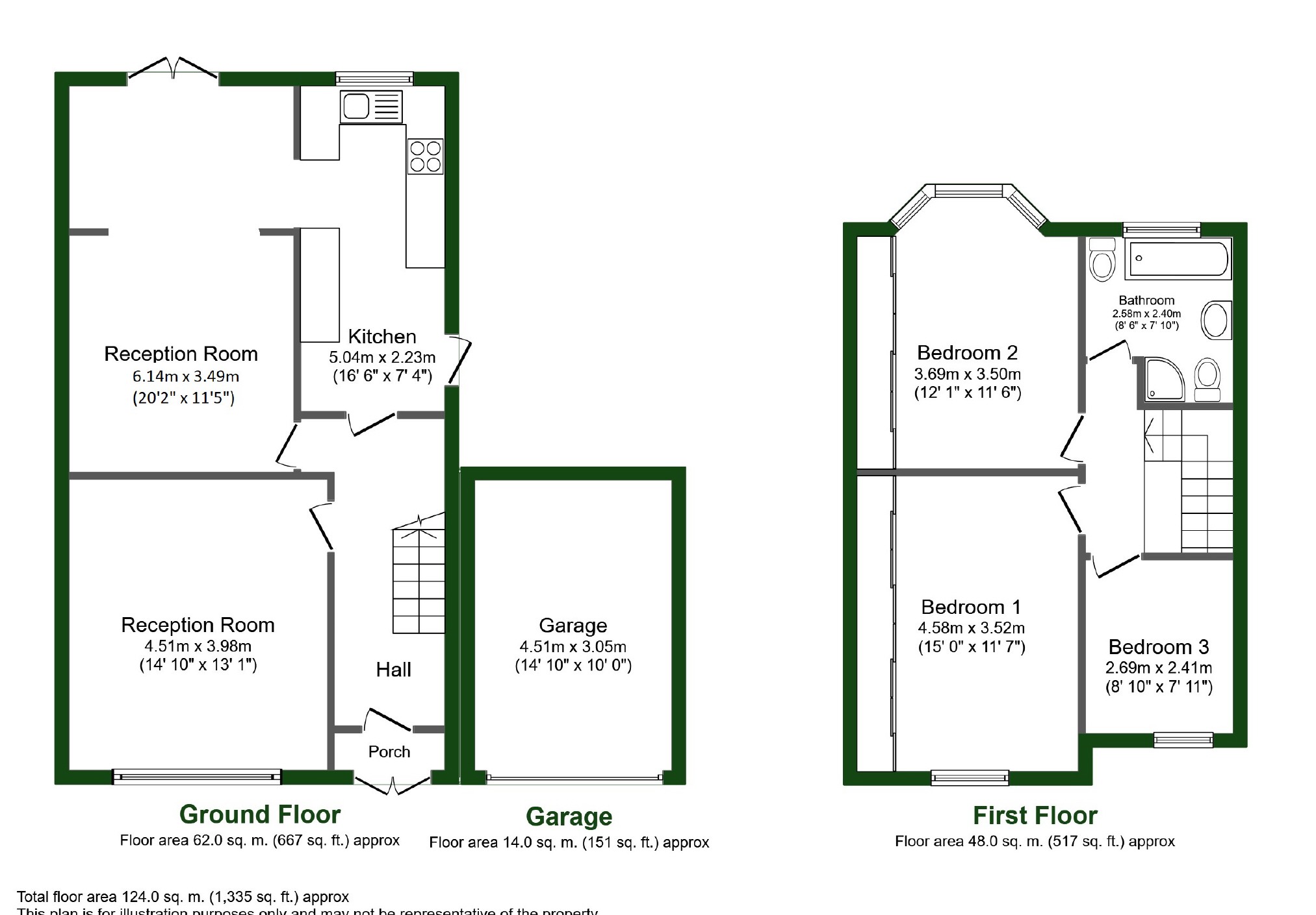 3 Bedrooms Semi-detached house for sale in Tresco Gardens, Seven Kings, Essex IG3
