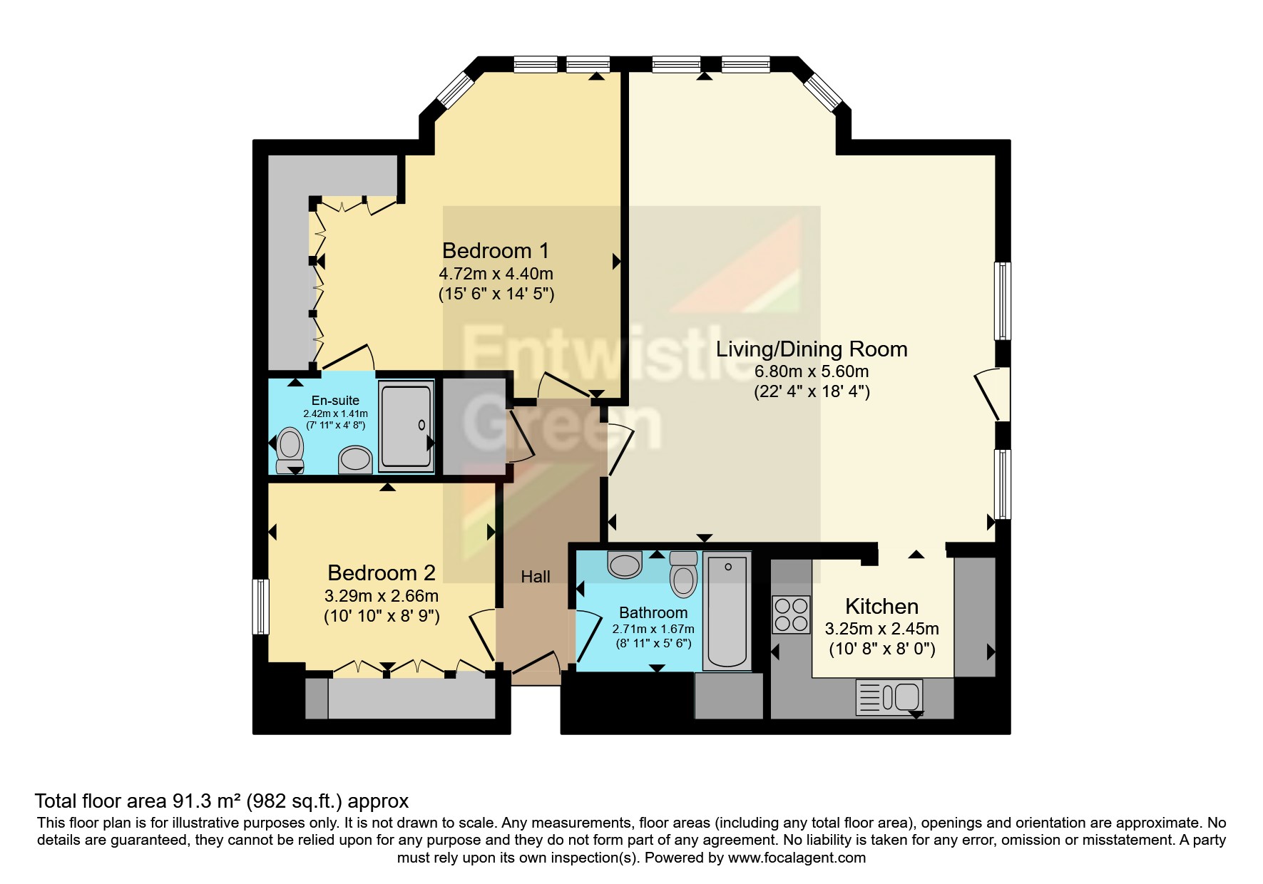 13 South Wing, The Residence,, Kershaw Drive, Lancashire floorplan