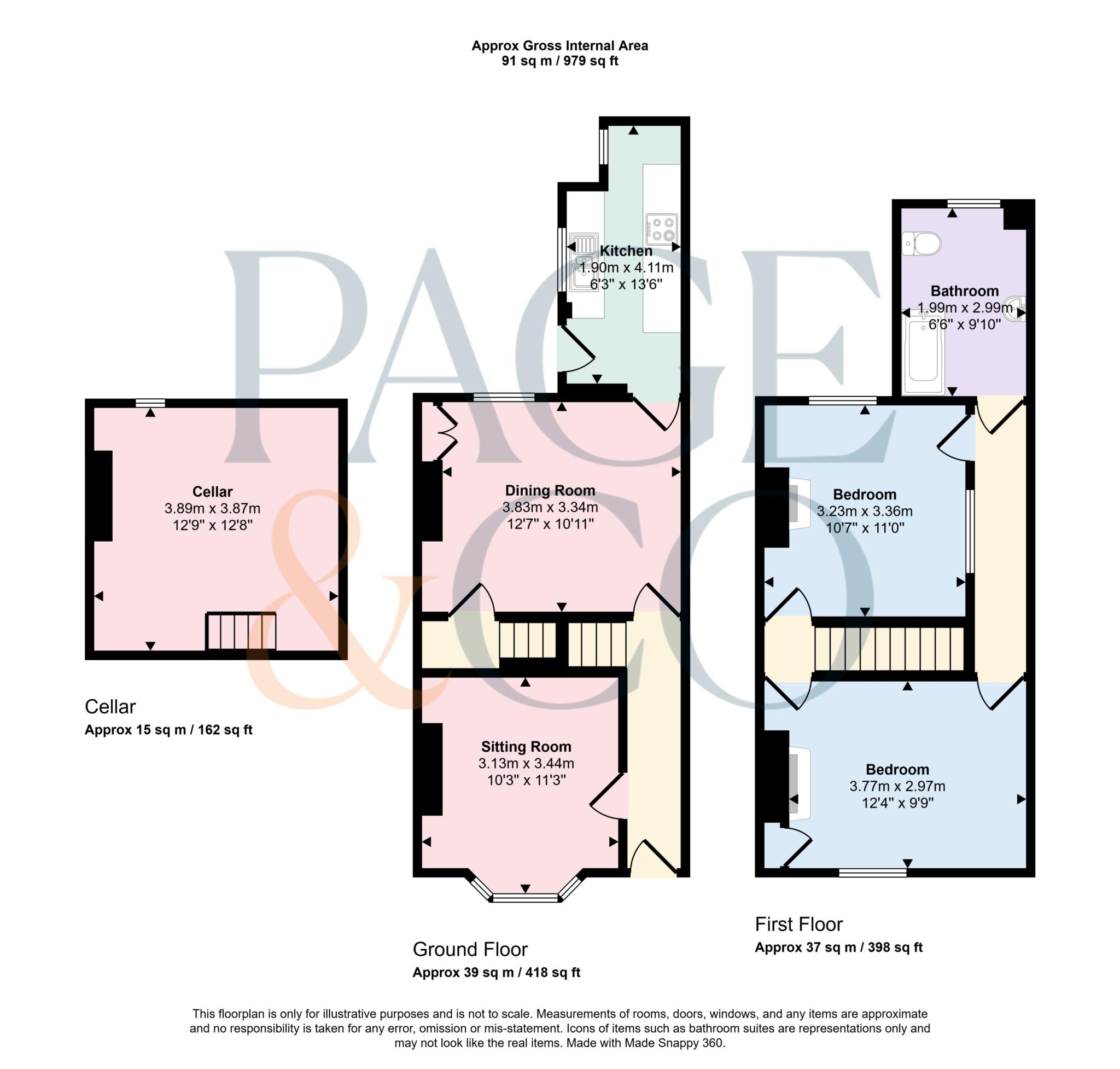 237, Wincheap, Canterbury floorplan