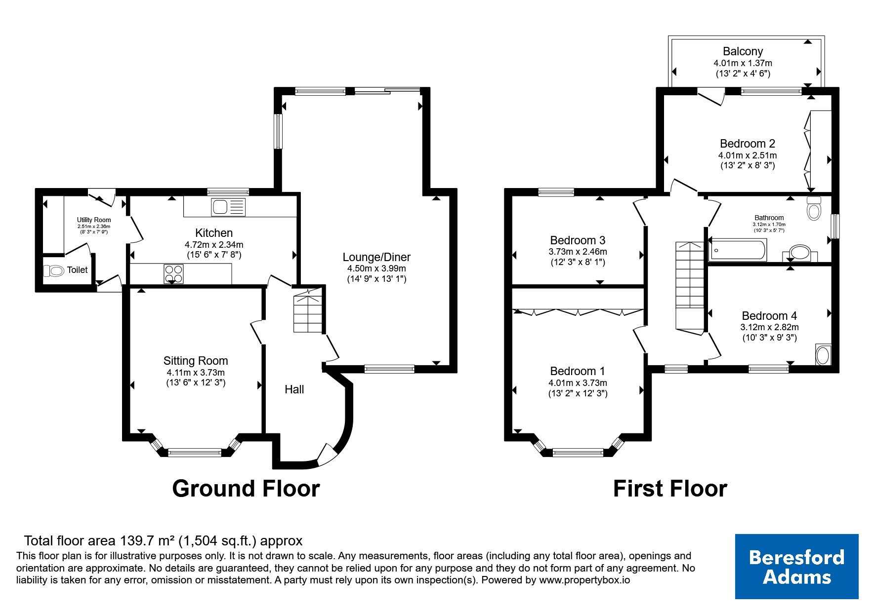 19, St. Chads Road, Cheshire floorplan