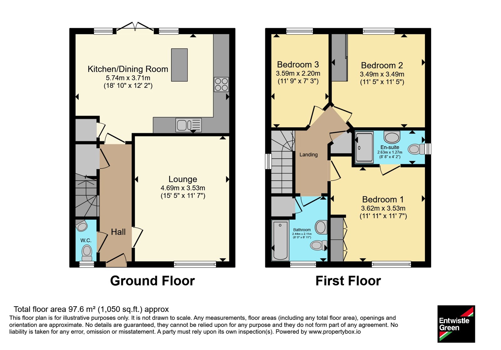 2, Rook Crescent, Lancashire floorplan