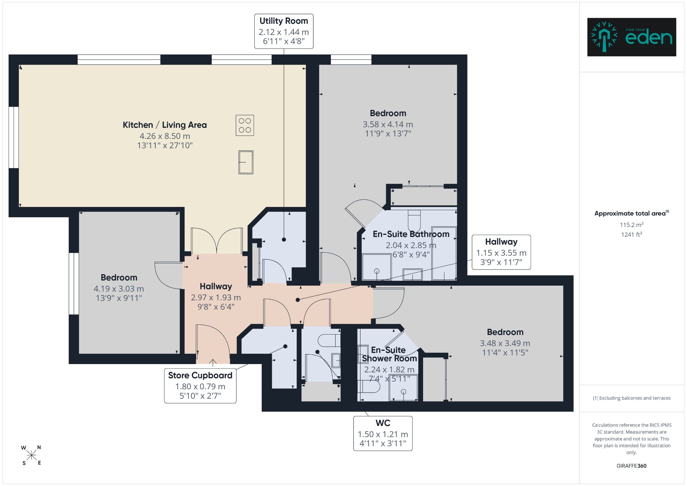 Apt 5, 203 Score Lane, Liverpool floorplan