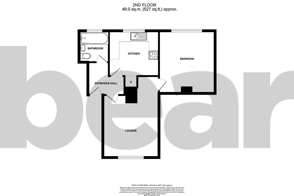4C Hillborough Mansions, Hillborough Road, Westcliff-on-Sea floorplan