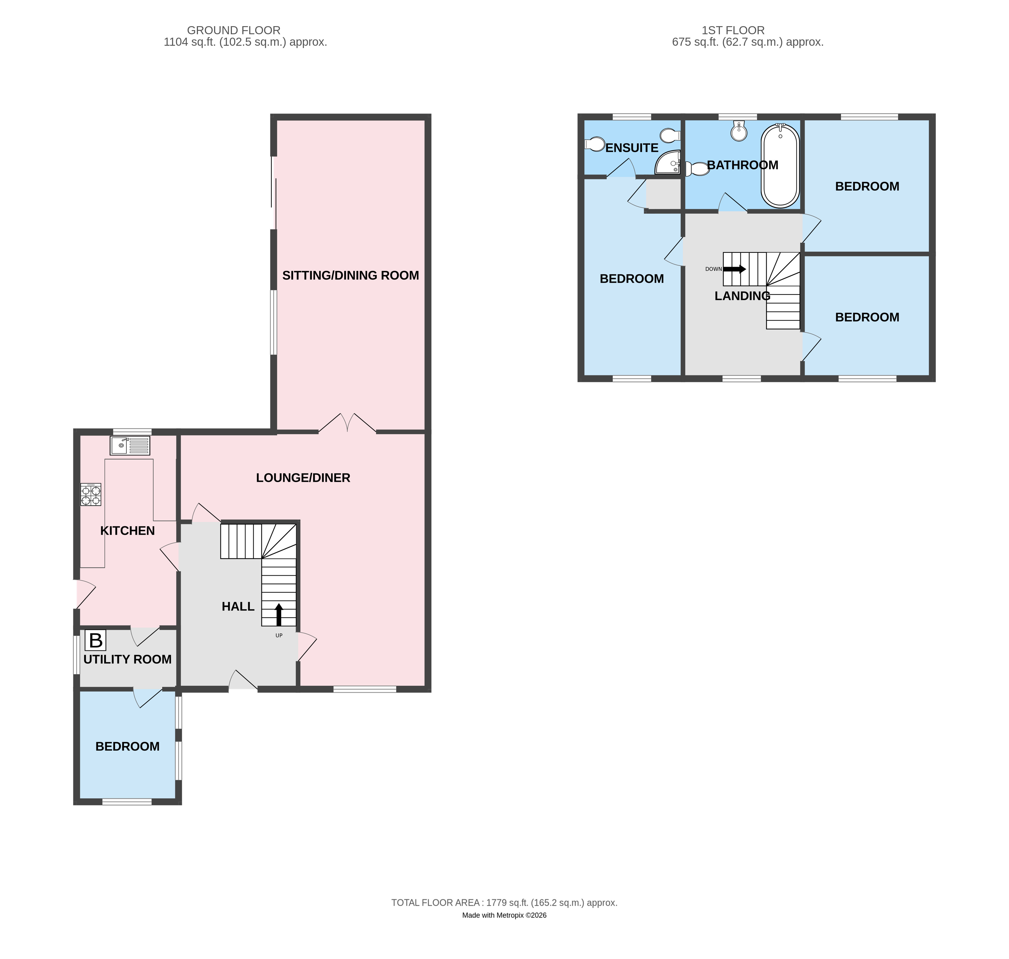 15, Castle Way, Staffordshire floorplan