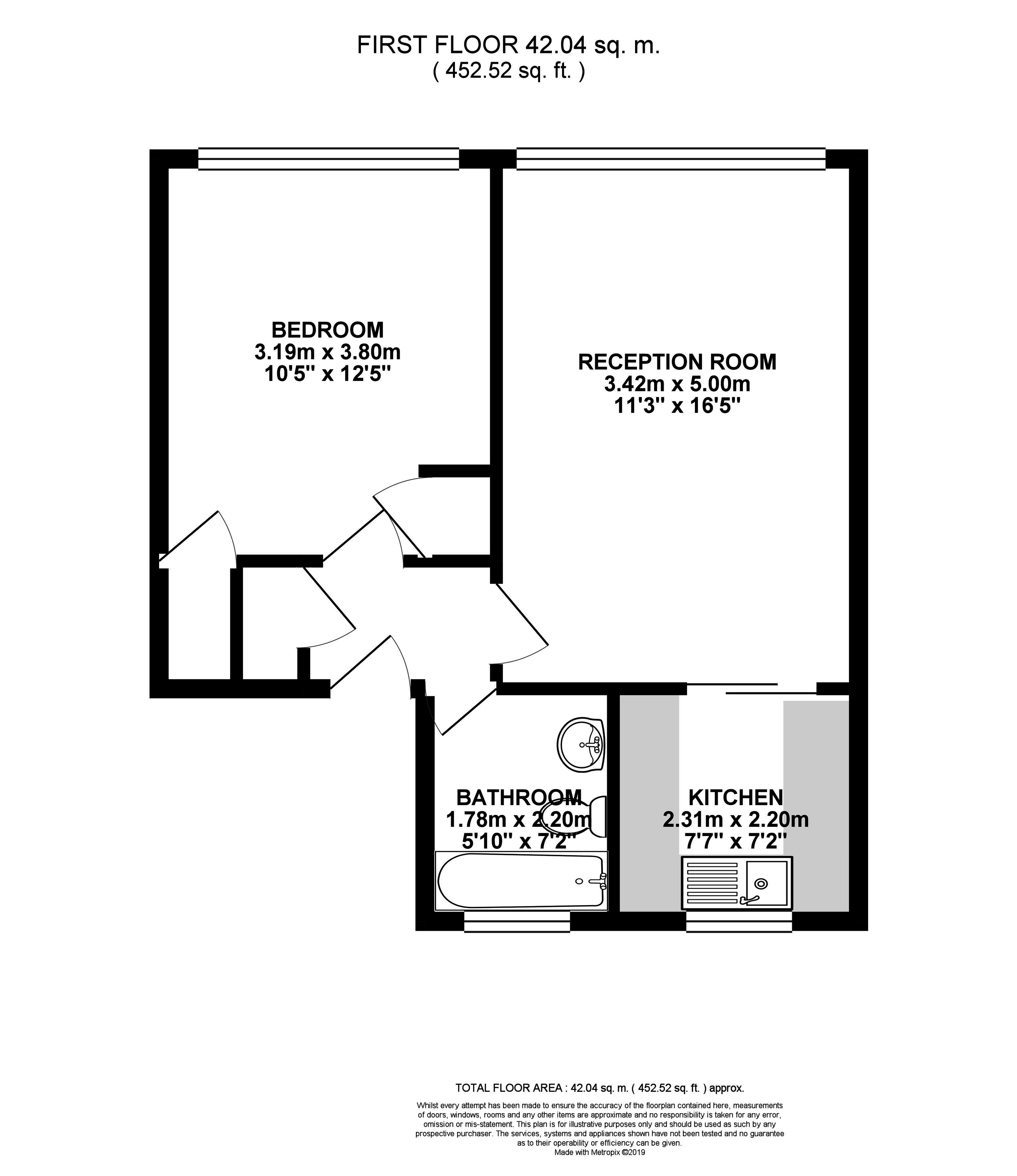 1 Bedrooms Flat for sale in Trafalgar Drive, Walton-On-Thames KT12