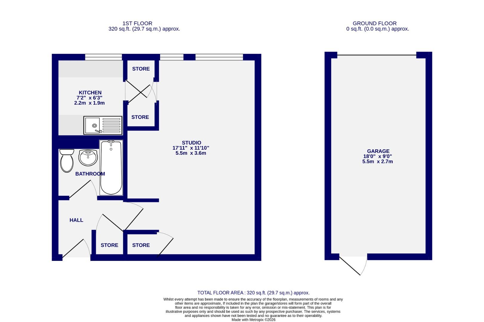 43, Ouse Lea, York floorplan