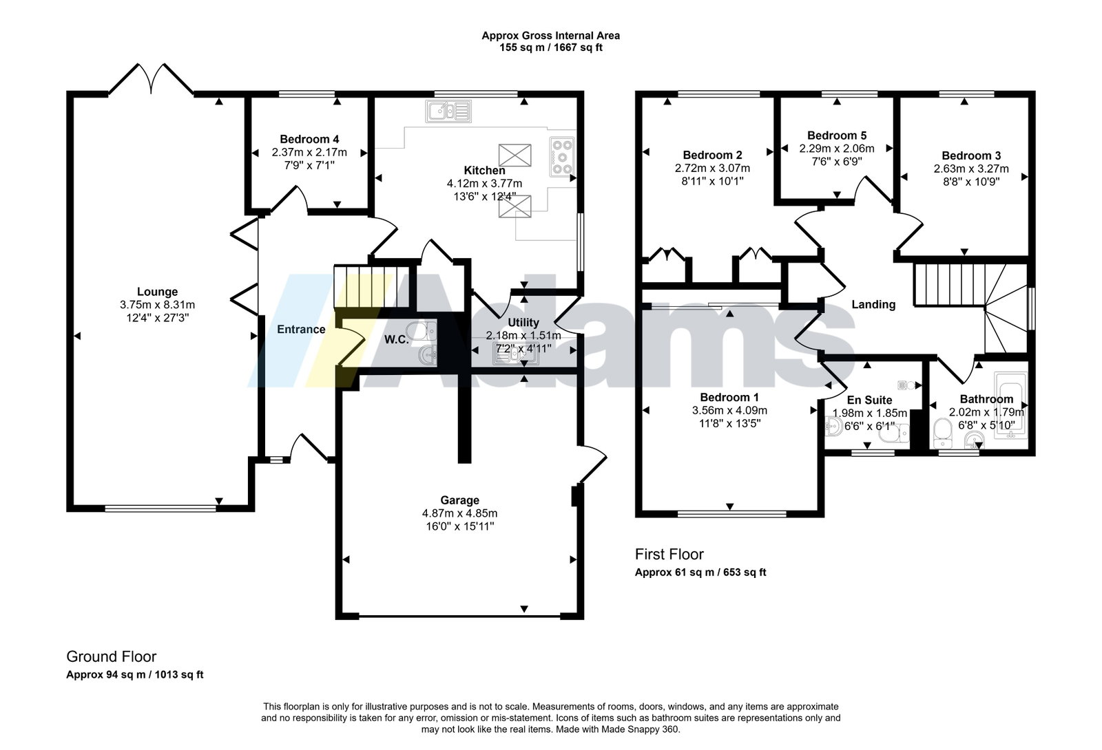 5, Sandalwood, Runcorn floorplan