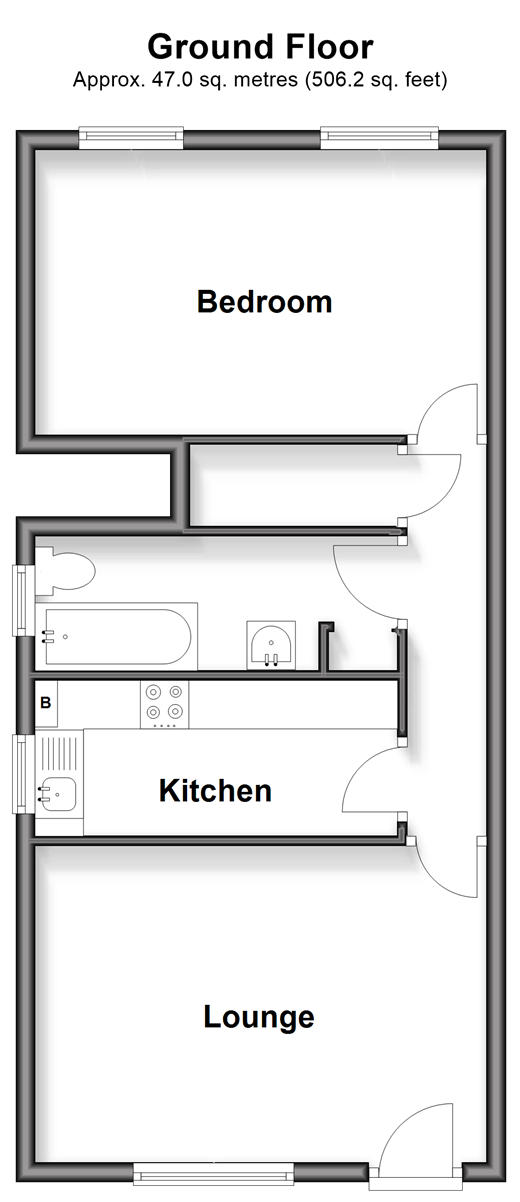 Rookery Crescent Cliffe, Rochester floorplan