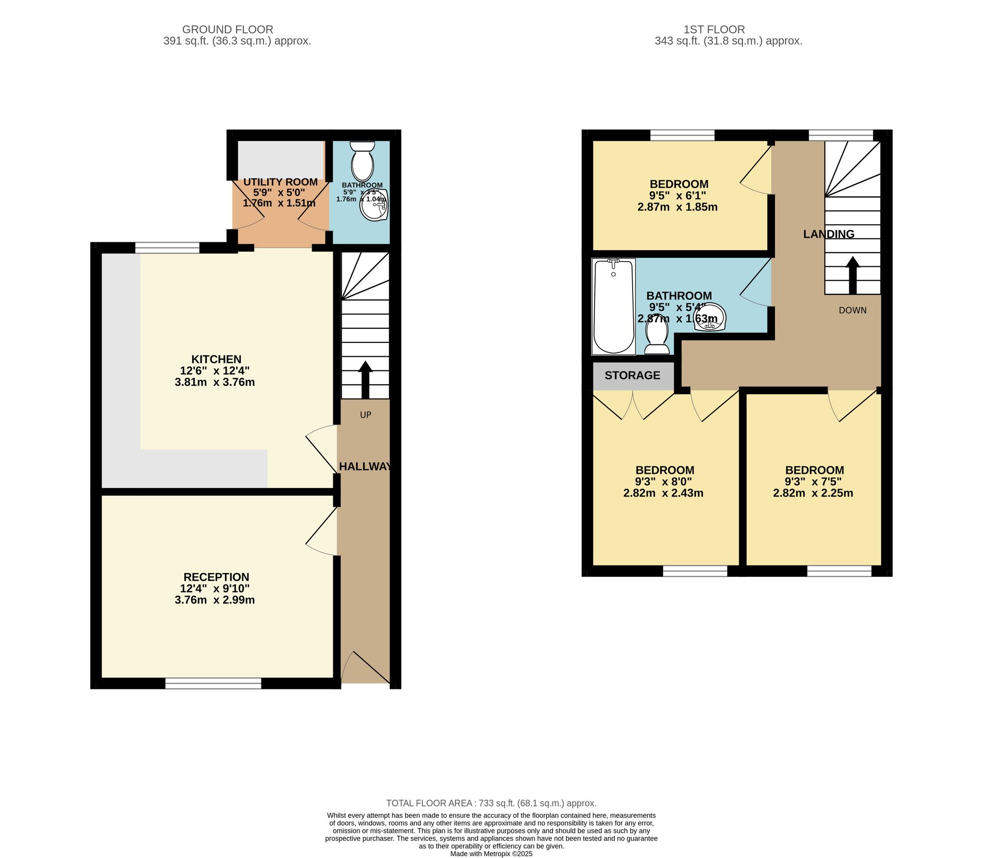 37 High Street, Abertillery floorplan