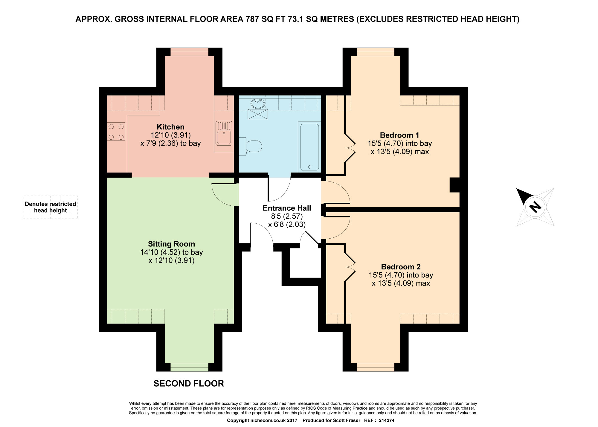 Osler Road, Oxford floorplan