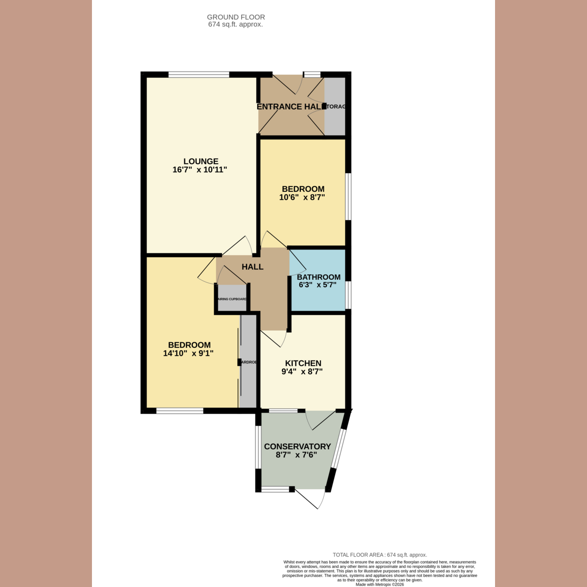 14, Macmurdo Road, Leigh-on-sea floorplan