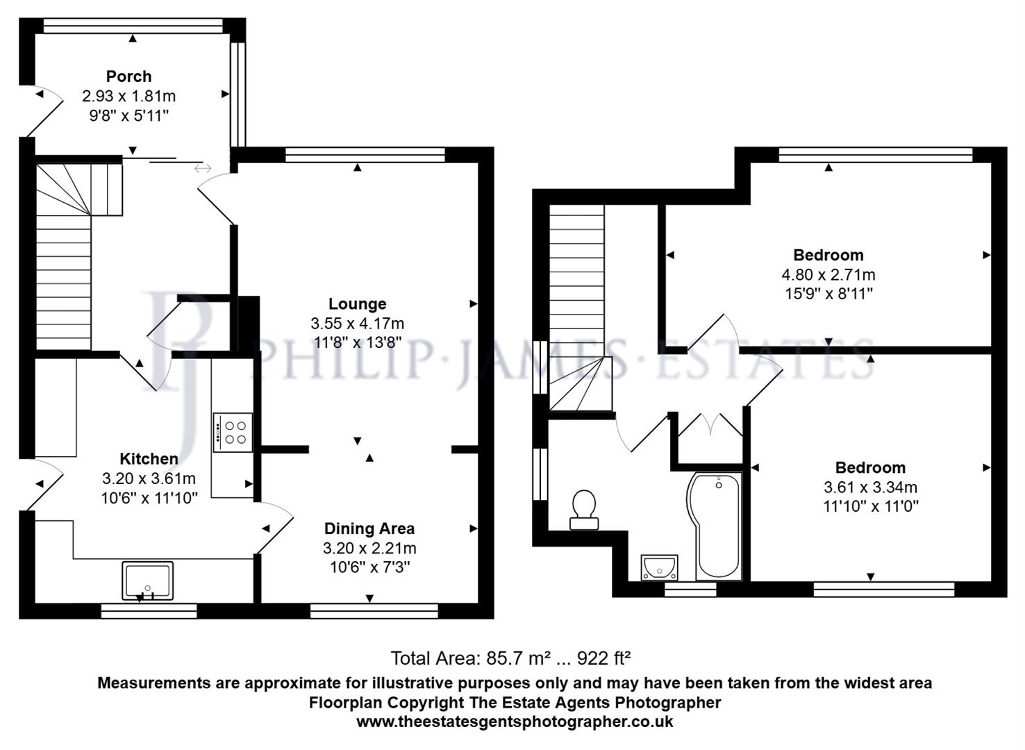 6, Westfield Drive, Colchester floorplan