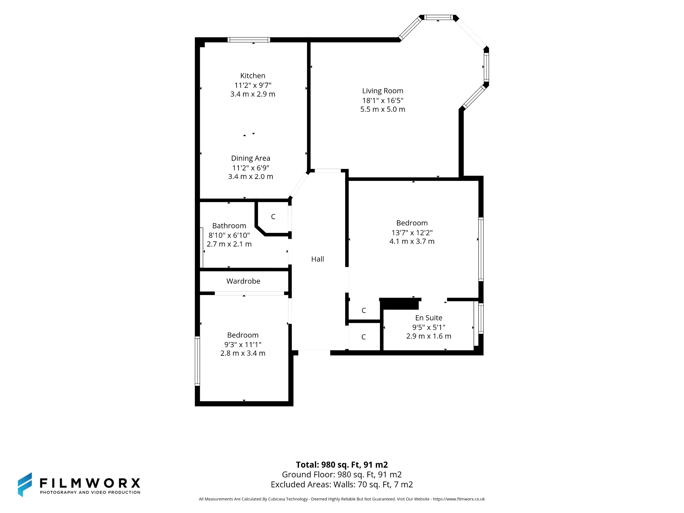 107 Heather Gardens, Glasgow floorplan