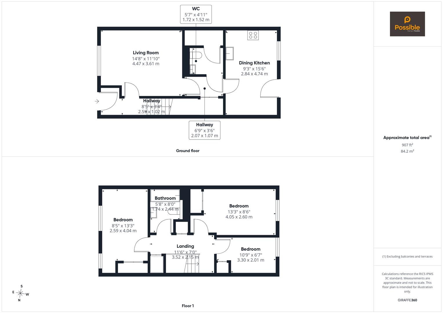 26, Kestrel Way, Perth floorplan