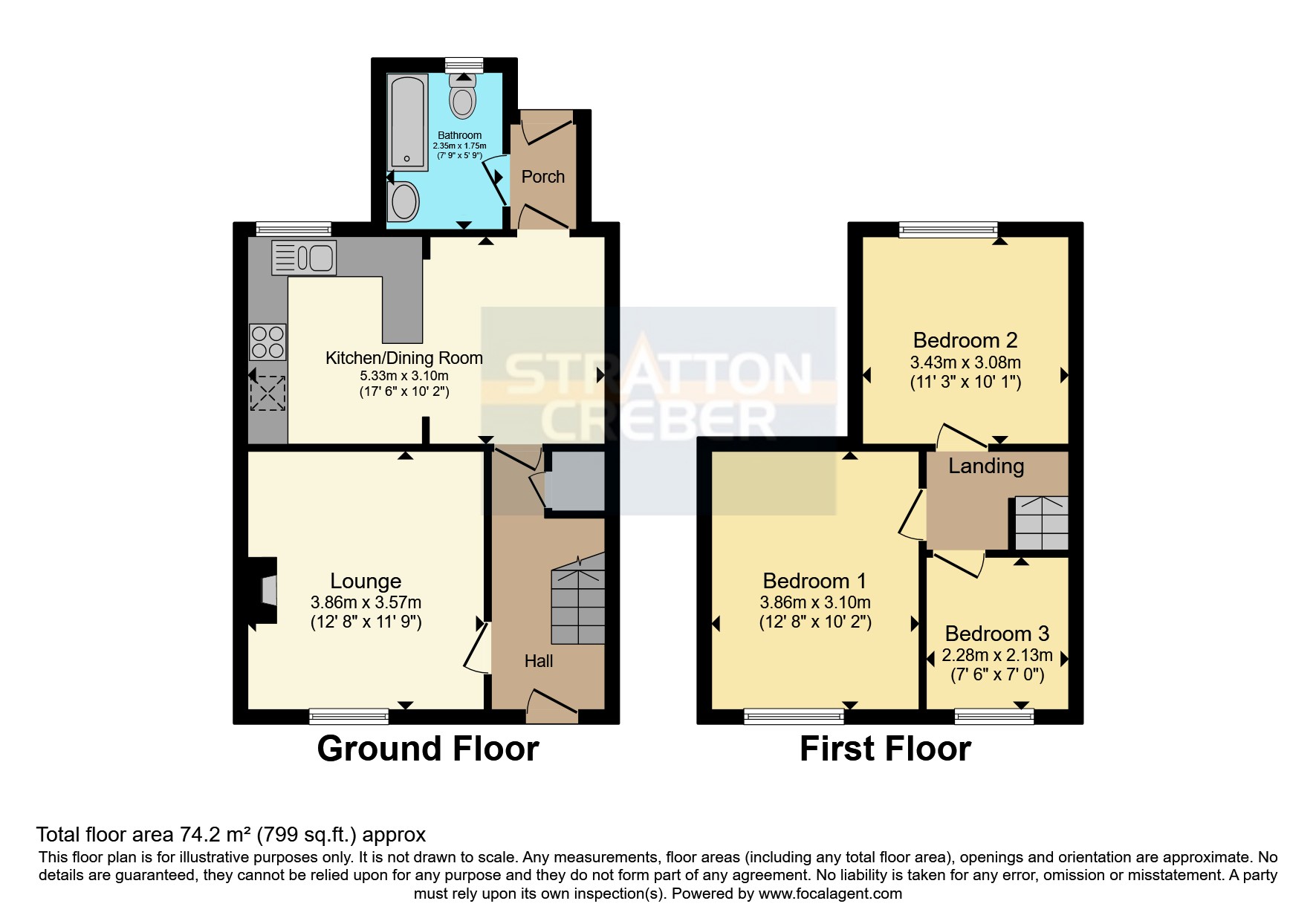 33, Basset Street, Cornwall floorplan