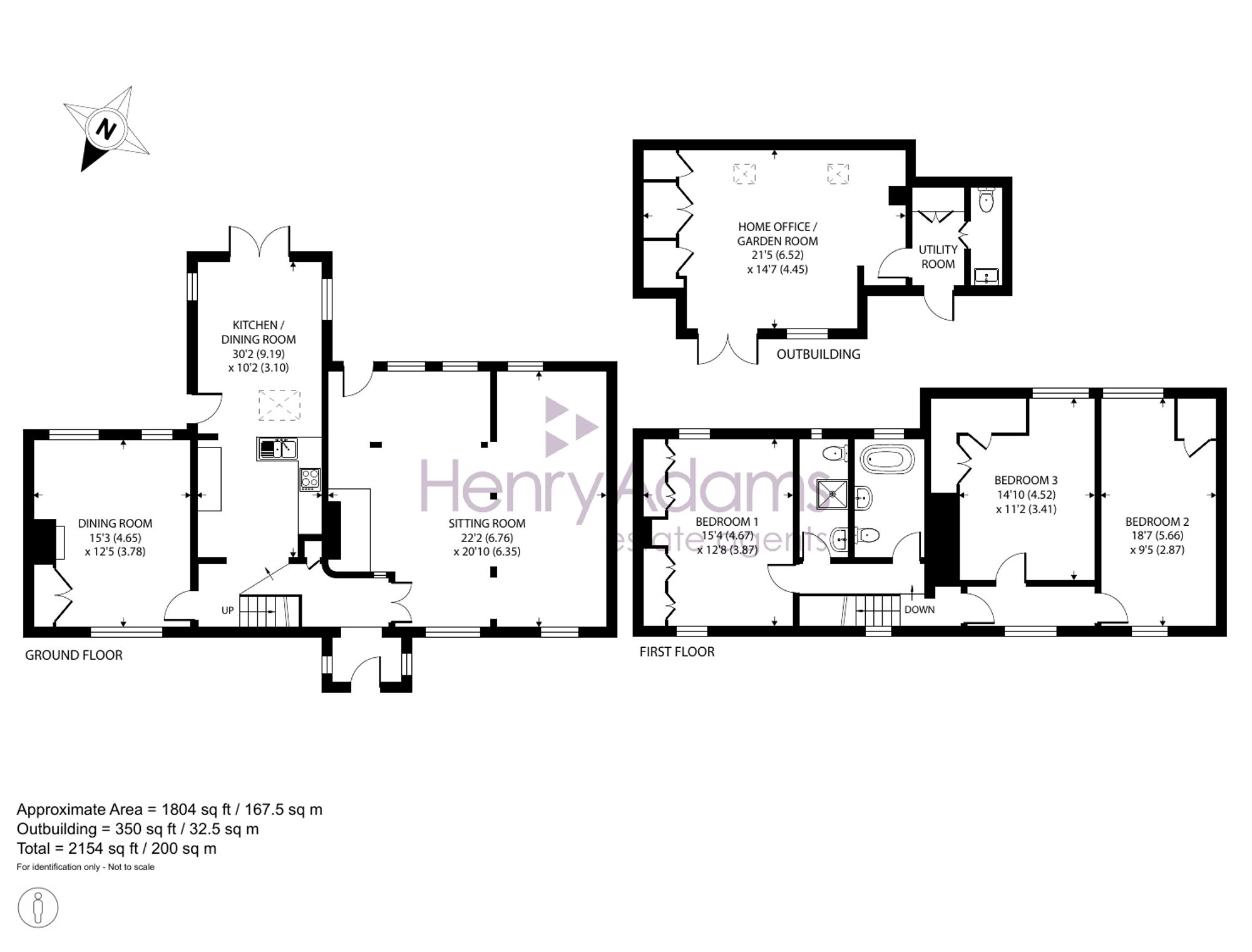 White Horse Cottage Bury Common, Pulborough floorplan
