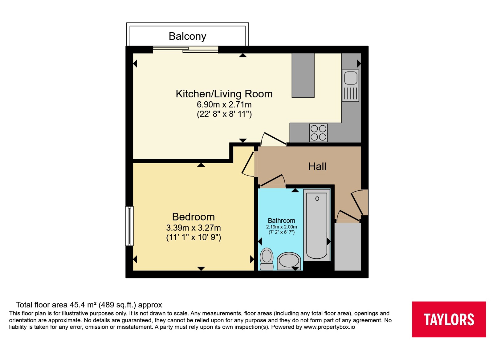 3, Eddystone House, Cardiff floorplan