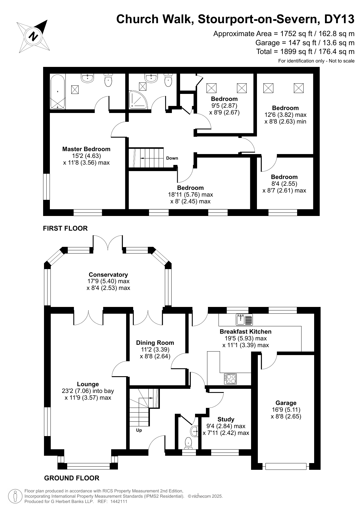 Carleton House, Church Walk, Stourport-on-Severn floorplan