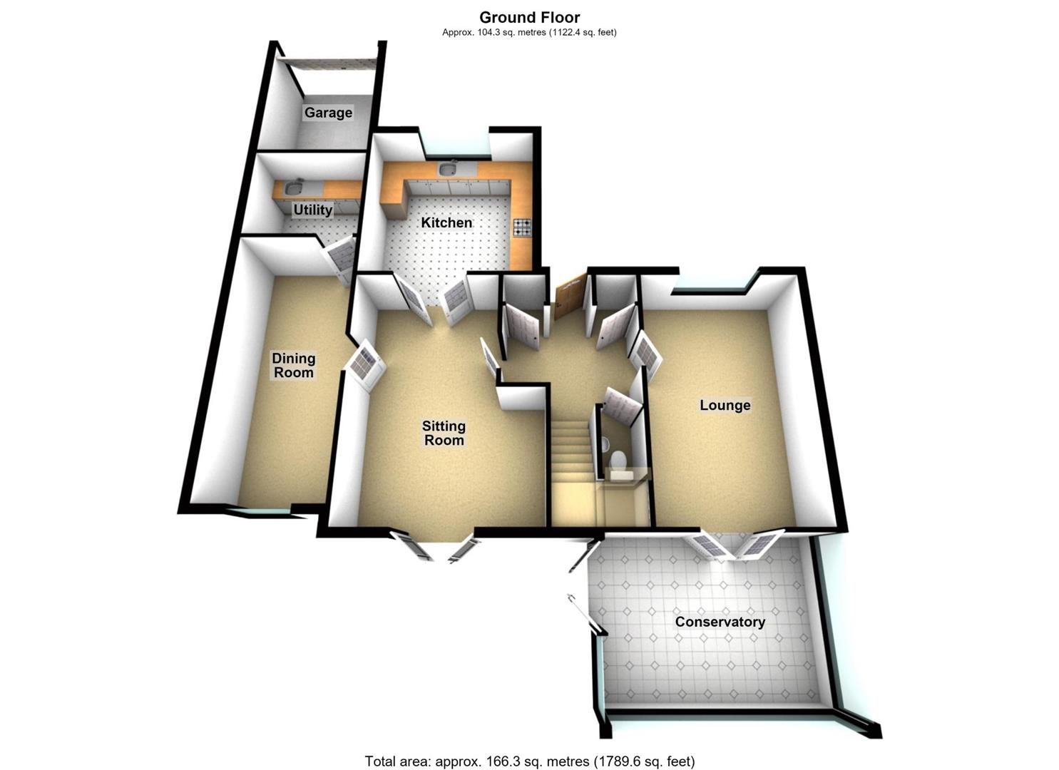 22, St. Peters Way, Mickle Trafford floorplan
