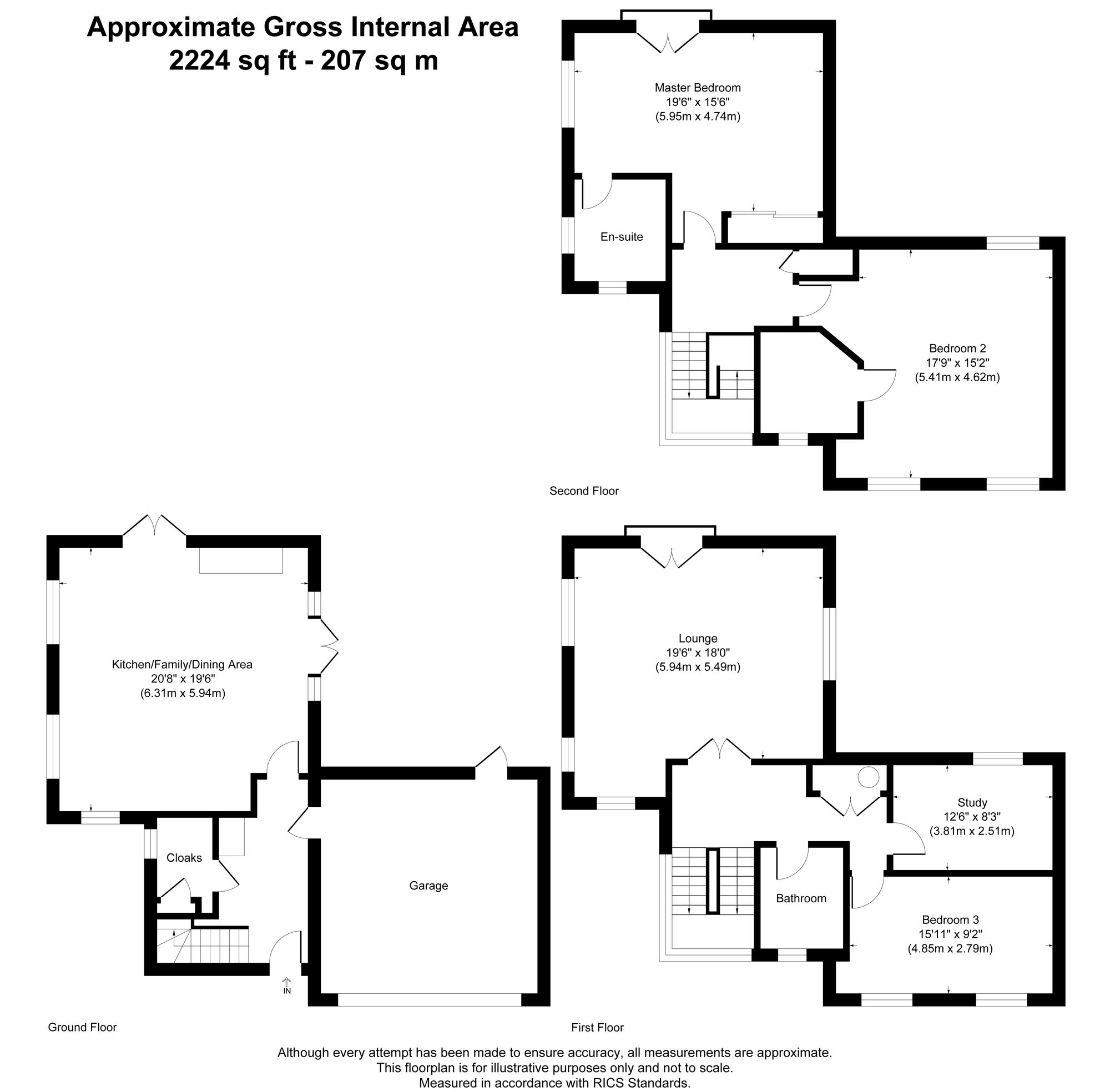 19 Pippin Close, New Romney floorplan
