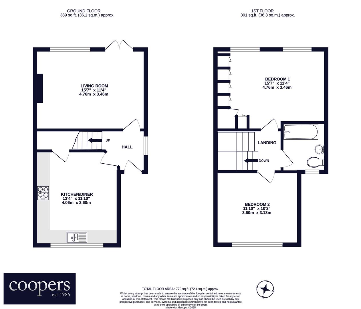36, Nicholls Avenue, Hillingdon floorplan