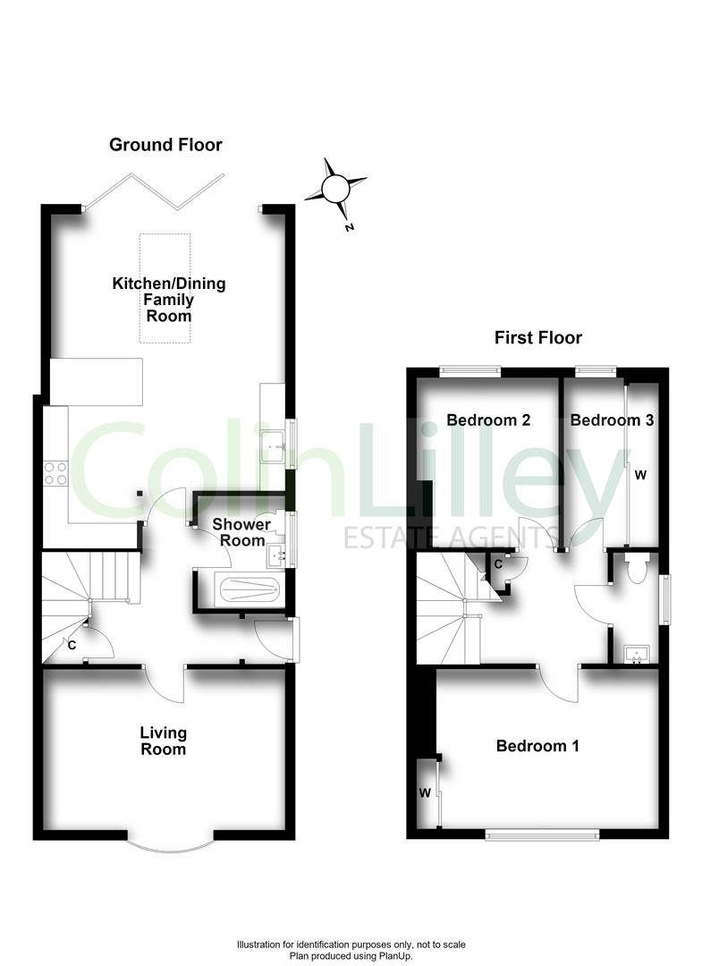14, Fir Grove, South Shields floorplan