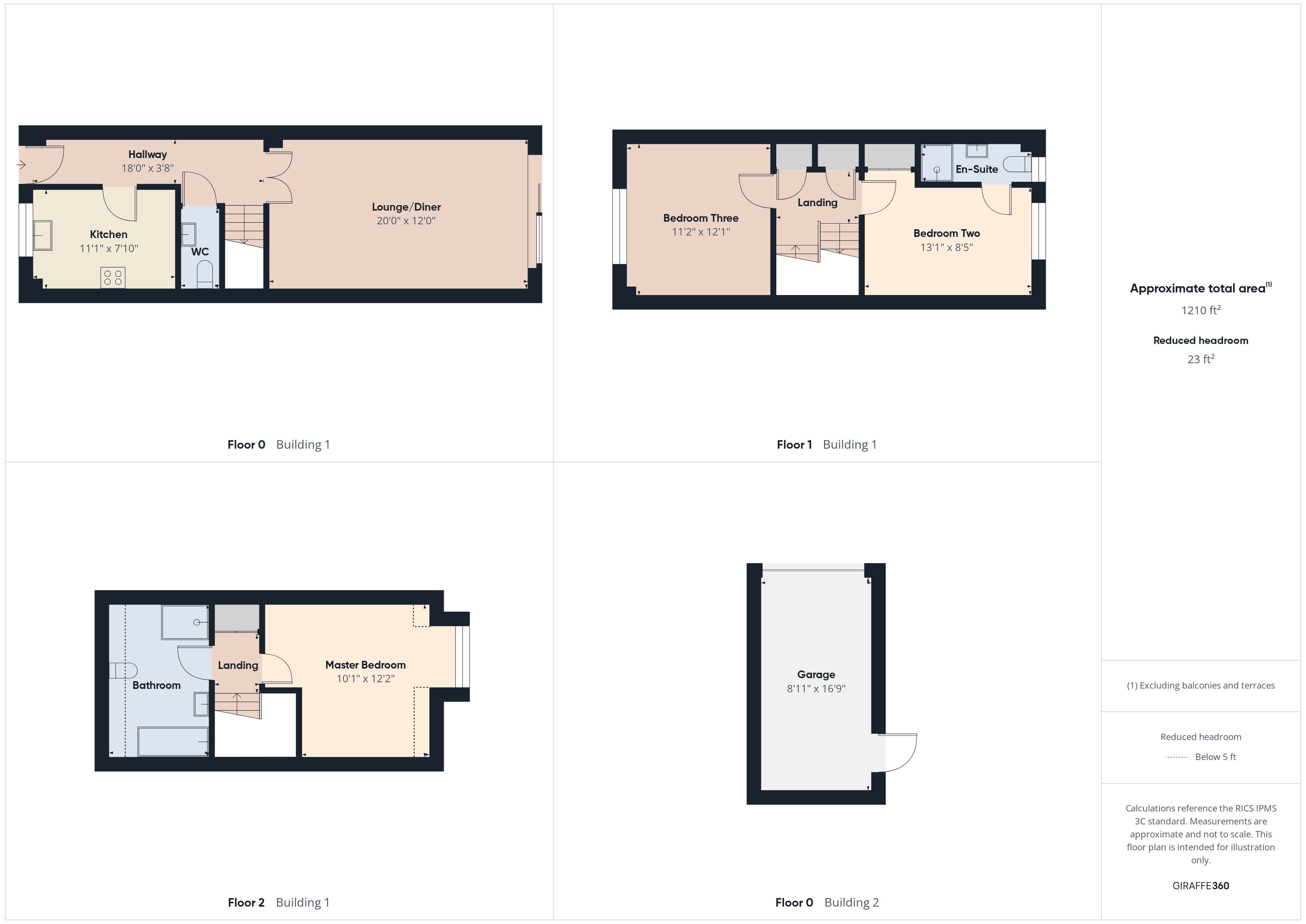 2, Poets Close, Nottingham floorplan
