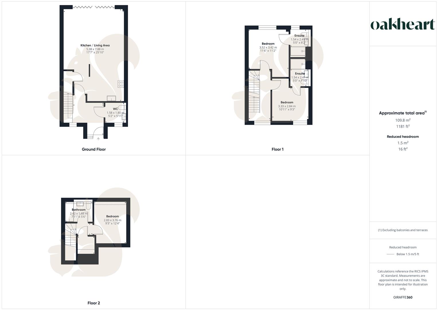 9, Alan Phillips Way, Sudbury floorplan