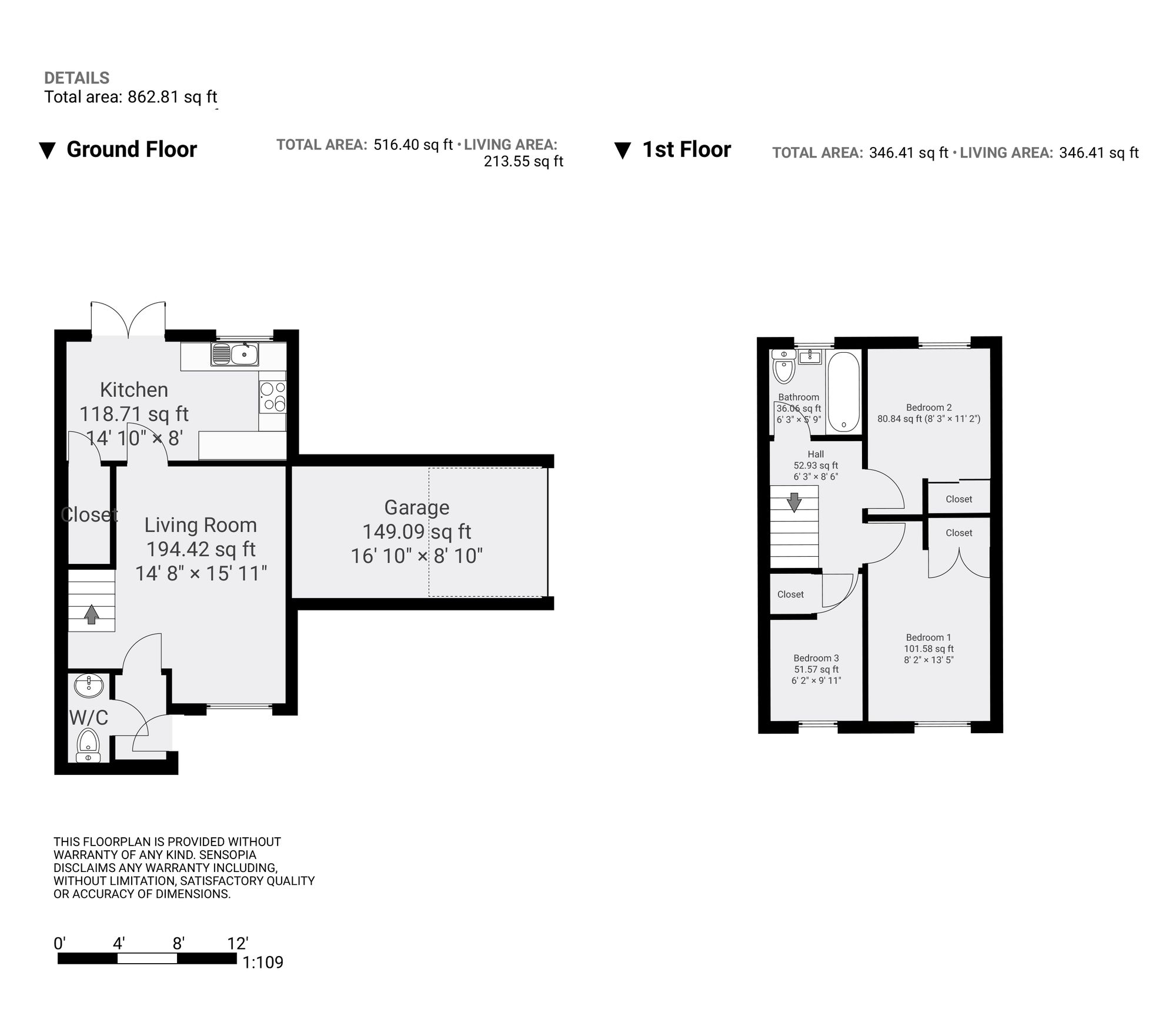 60b Pilsley Road, Chesterfield floorplan