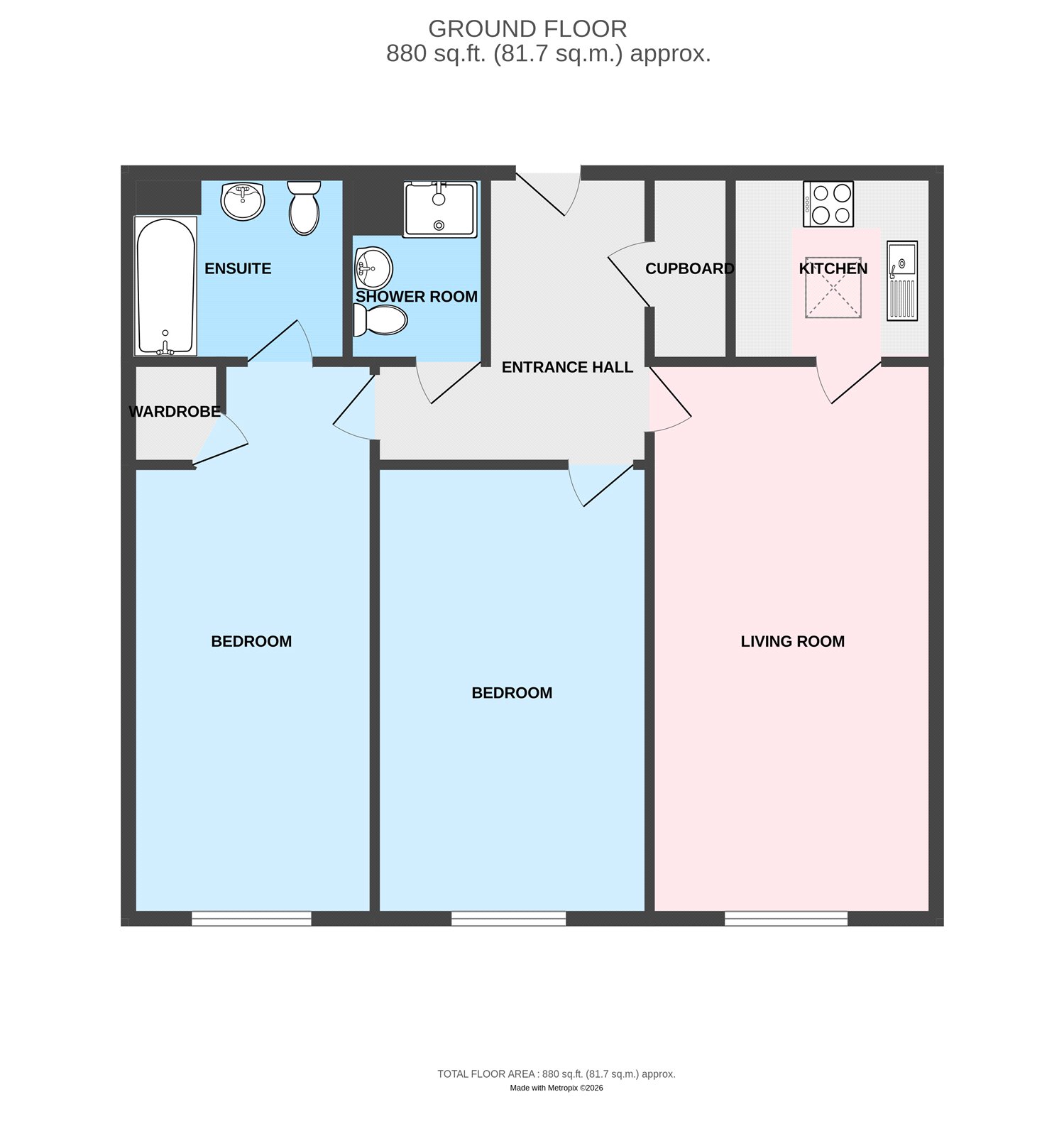 33 Summerfield Place,, Wenlock Road, Shropshire floorplan