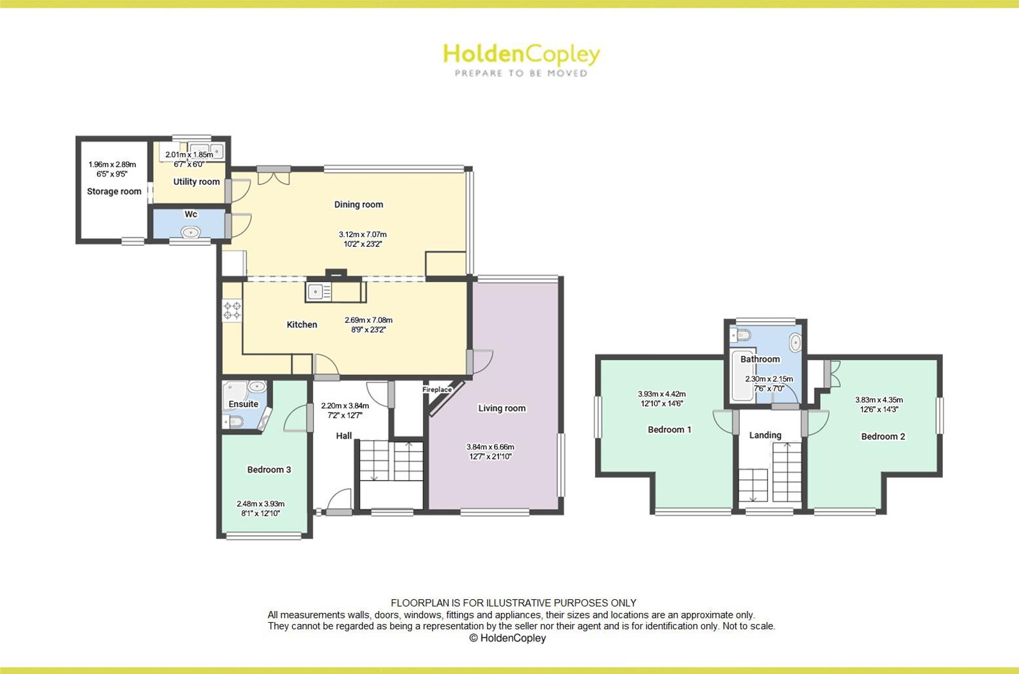 31 Brookside Avenue, Loughborough floorplan