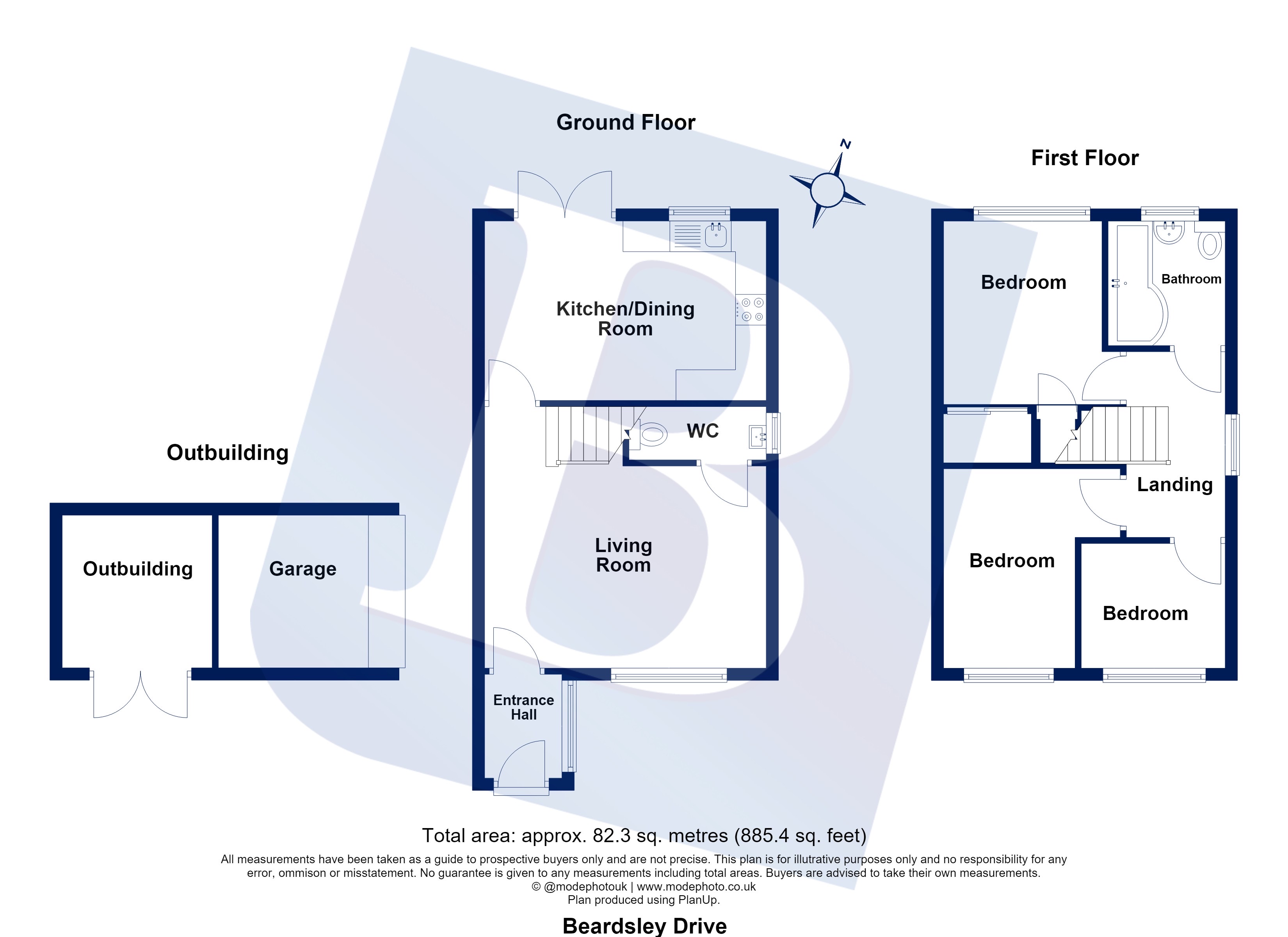 157, Beardsley Drive, Essex floorplan