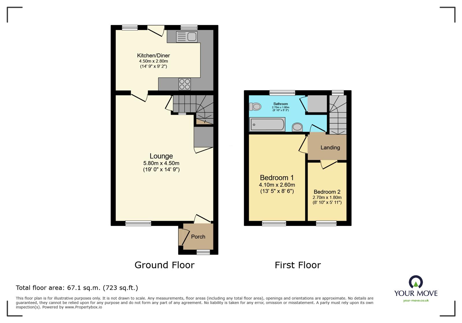 157, School Lane, Blackburn floorplan