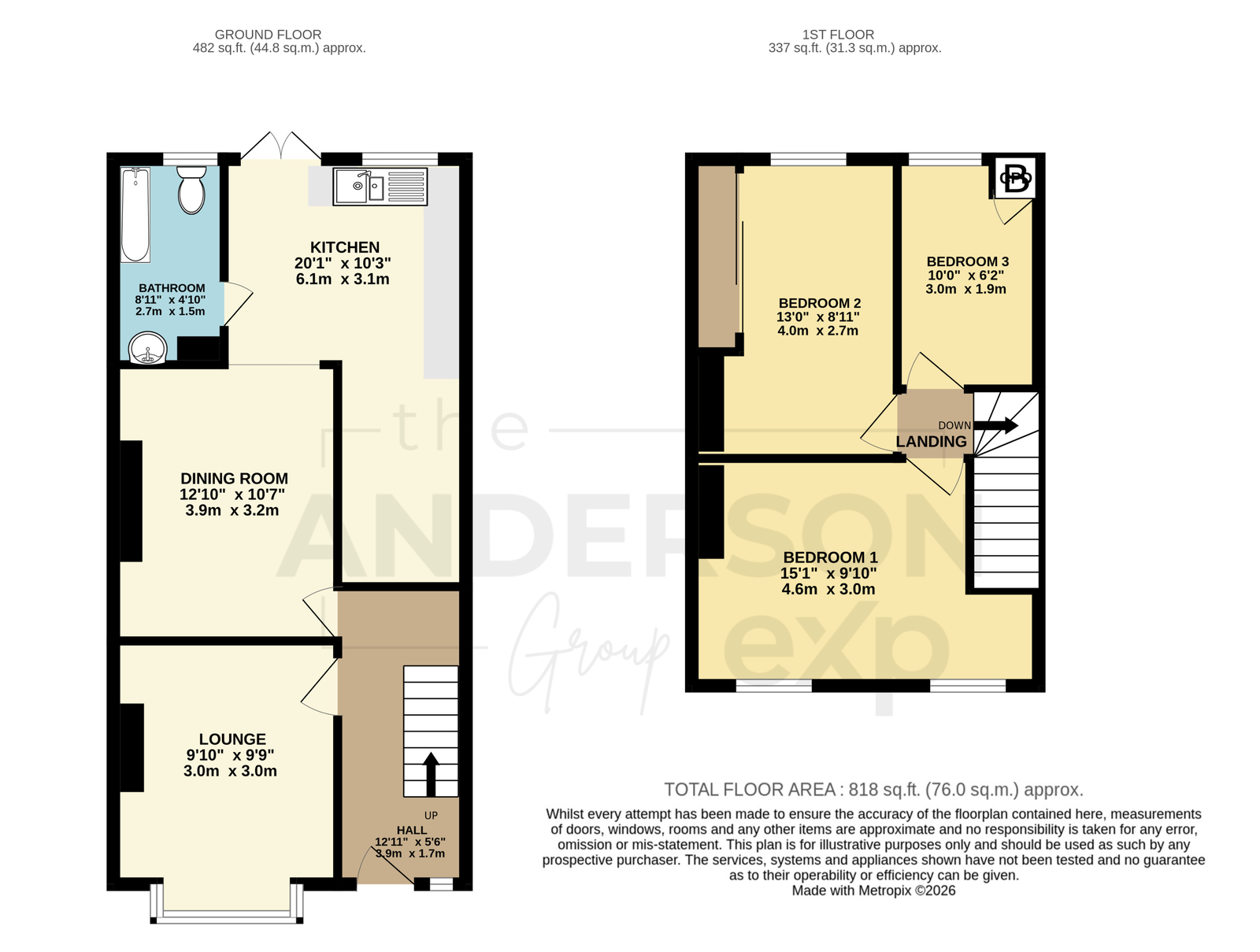 26, Ormsby Terrace, Swansea floorplan