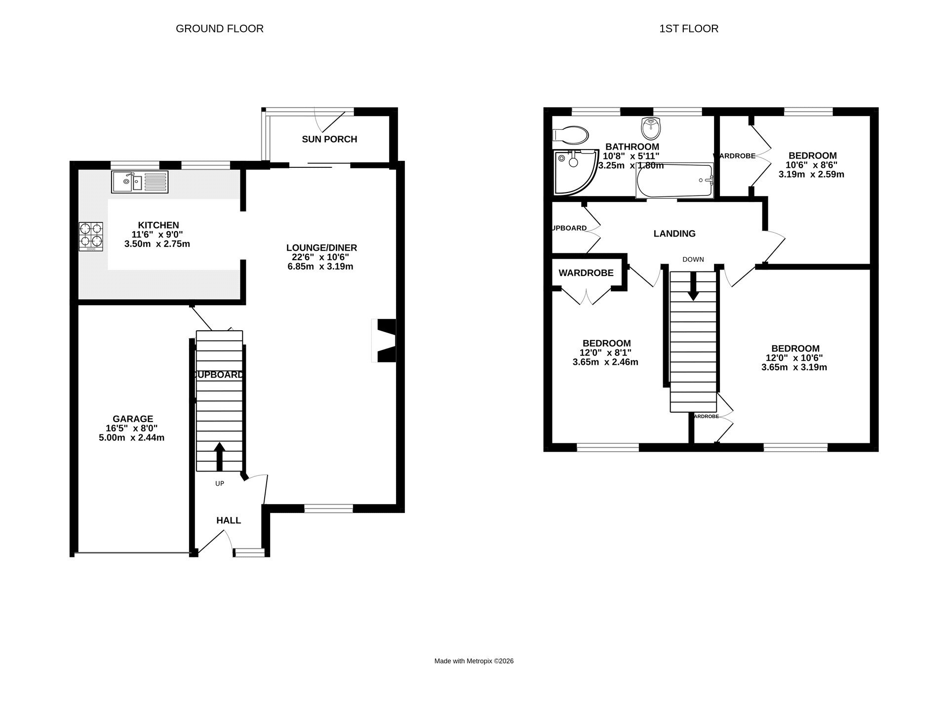 25, Linden Crescent, Cornwall floorplan