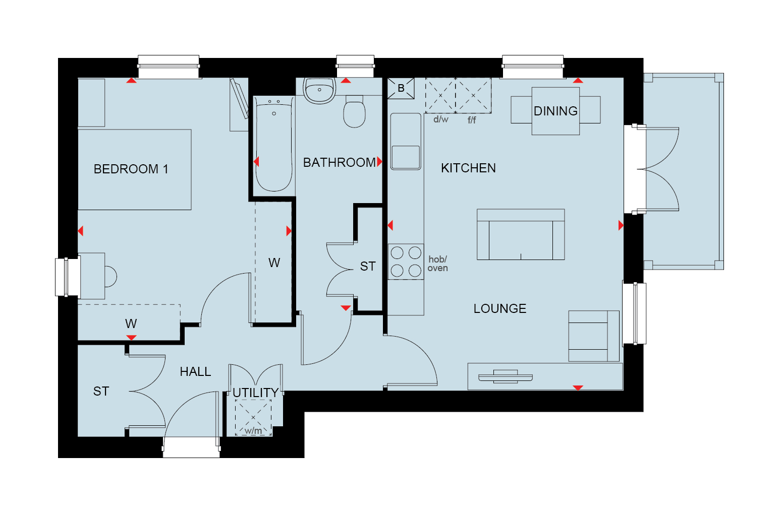 H884460, Rattle Road, Westham floorplan