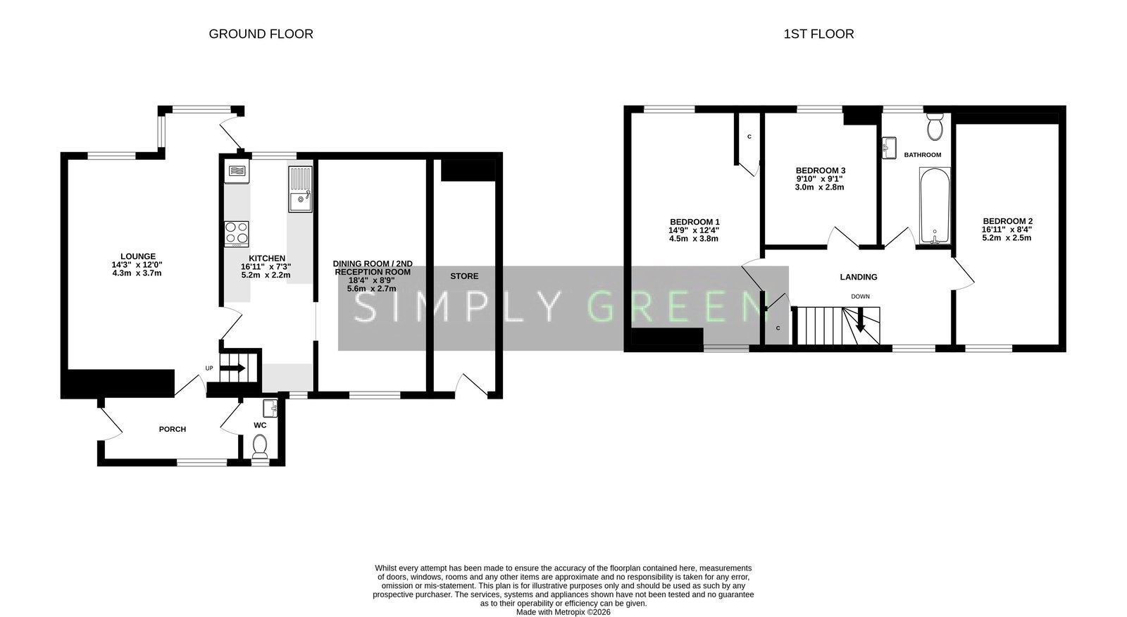 Thatchings, Newton Abbot floorplan