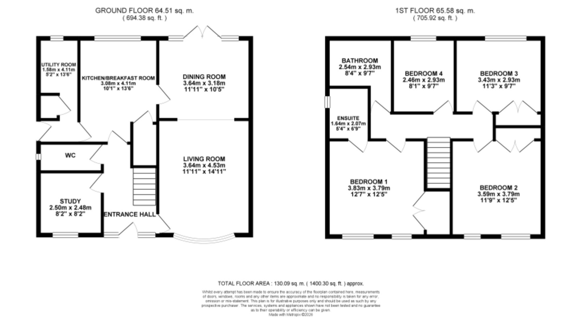 5 Hilcote Hollow, Stafford floorplan