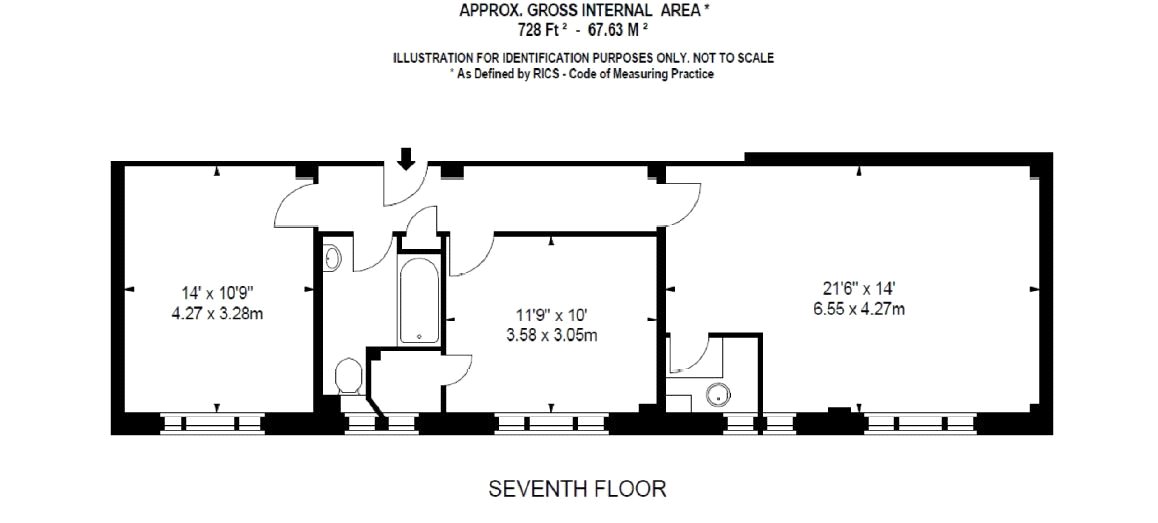 2 Bedrooms Flat to rent in Hill Street, London W1J