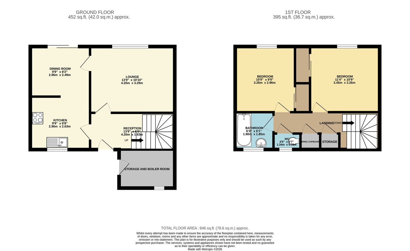3, Livingstone Way, Barry floorplan