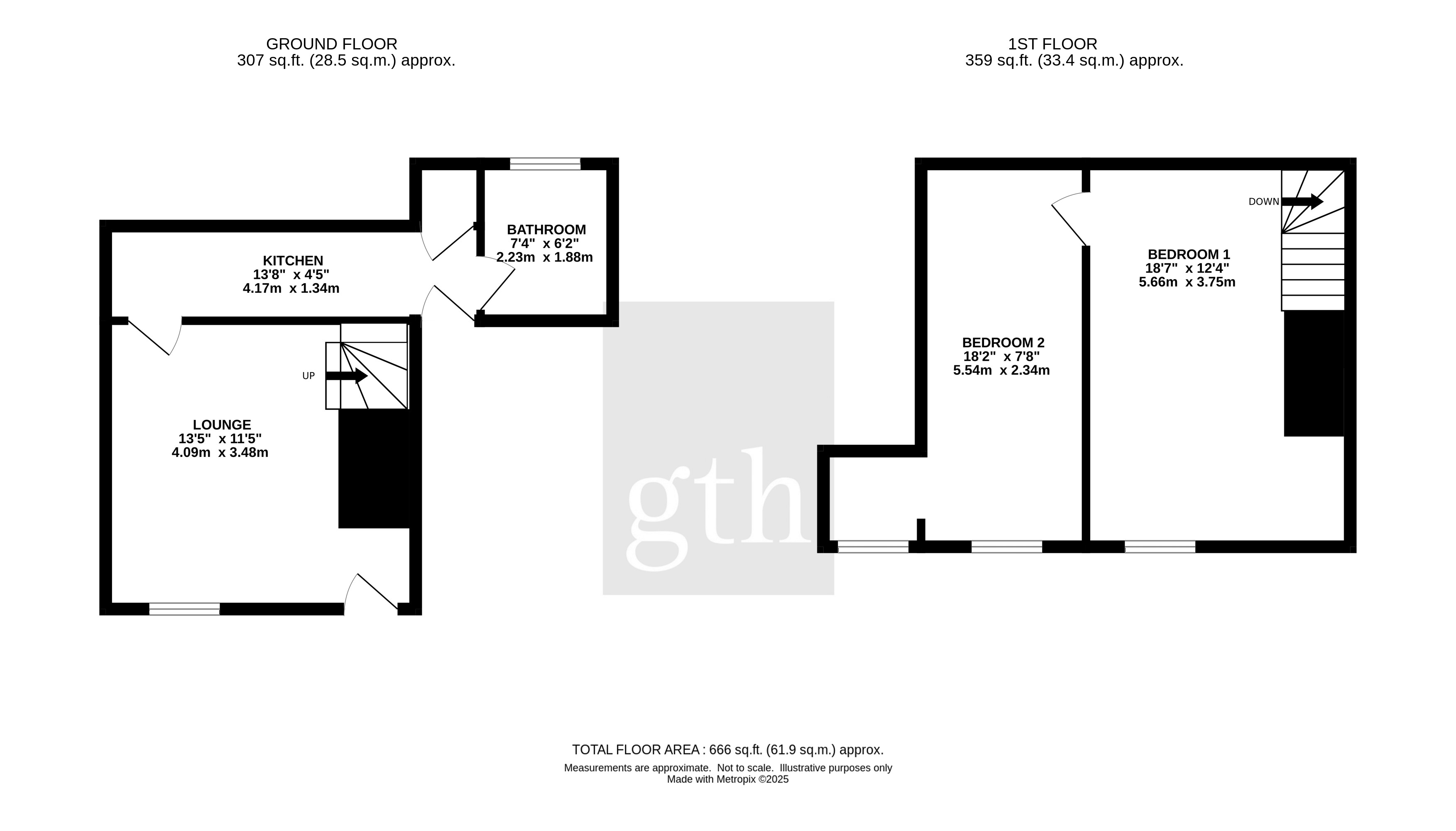 4 Beaumonts Cottages,, Gittisham, Devon floorplan