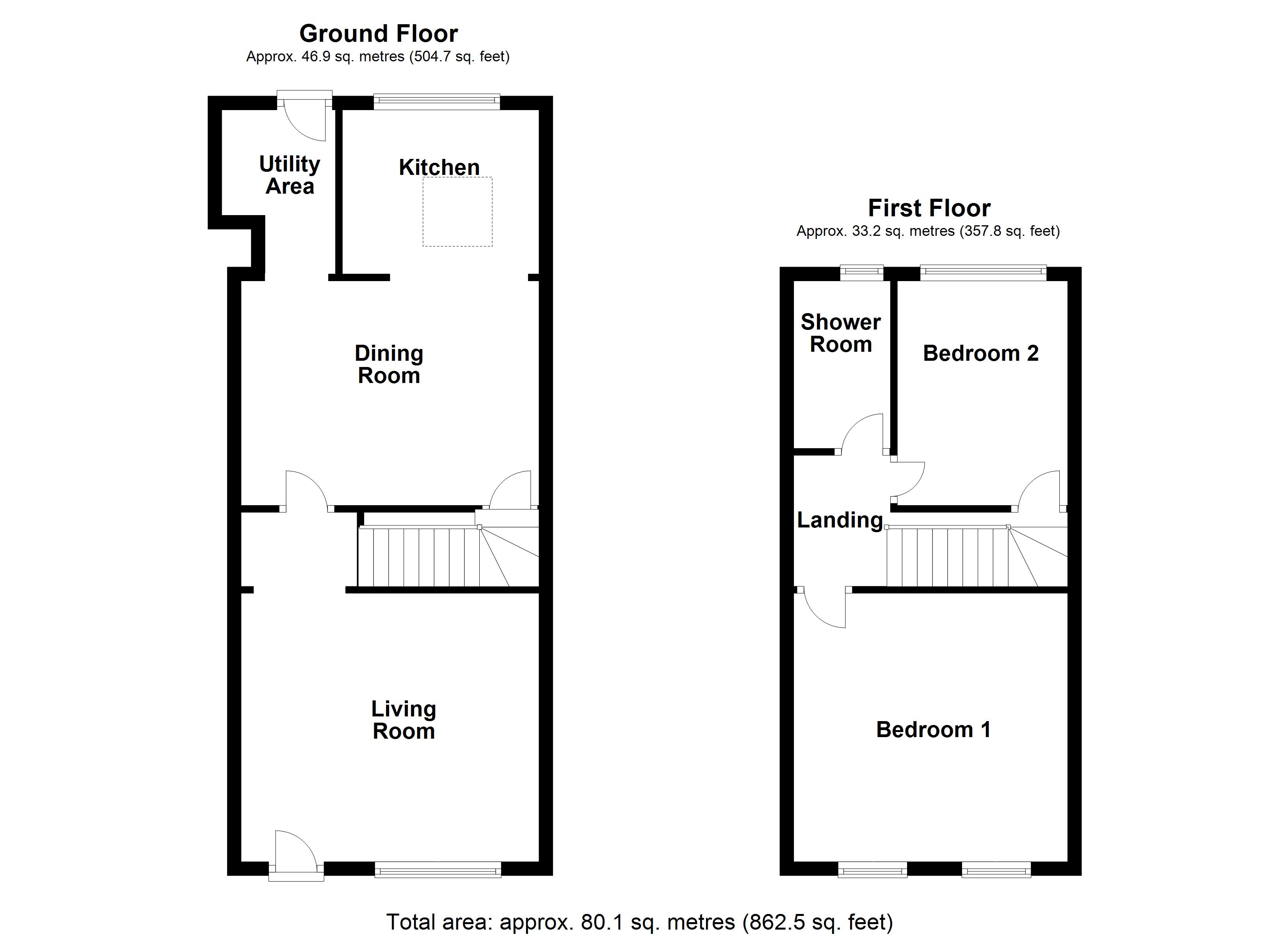 18, Front Street, Pembrokeshire floorplan