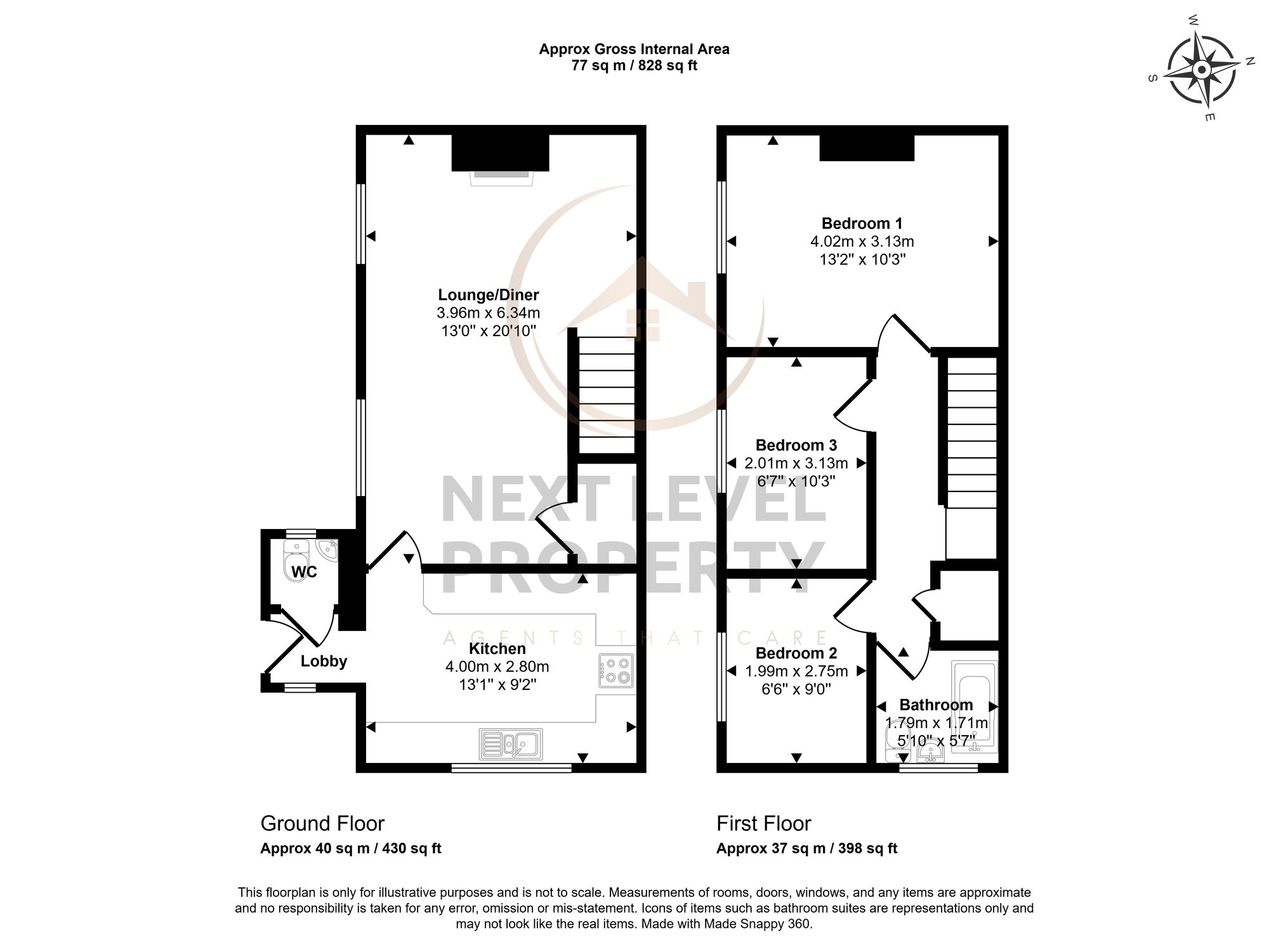 1 Main Road, Wisbech floorplan