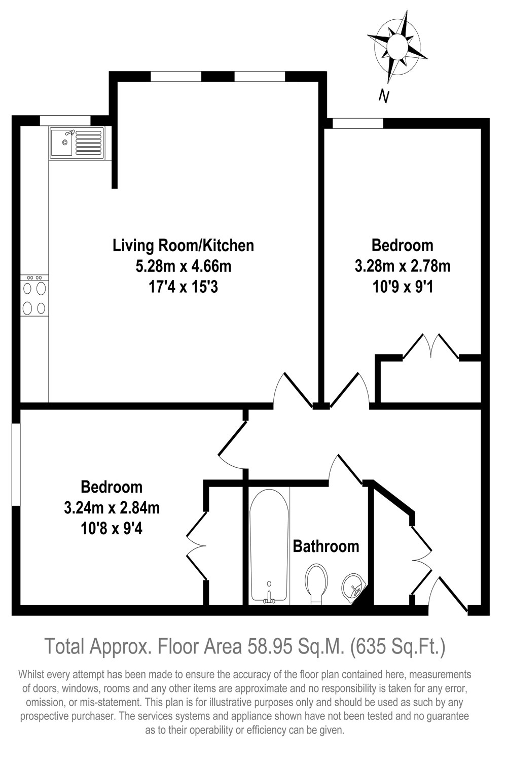 12, Cedar Court, West Way, Oxford floorplan