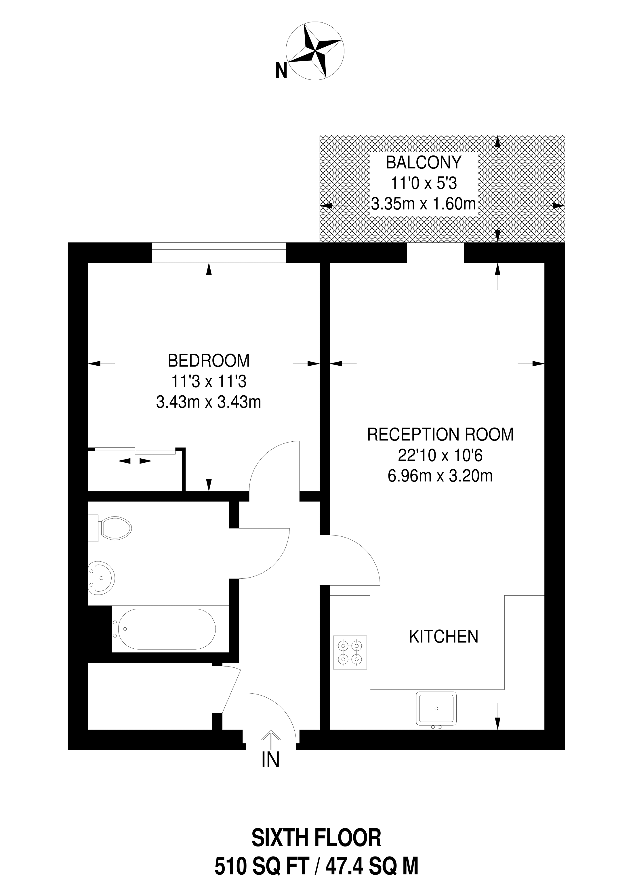 1 Bedrooms Flat to rent in Pinner Road, Harrow HA1