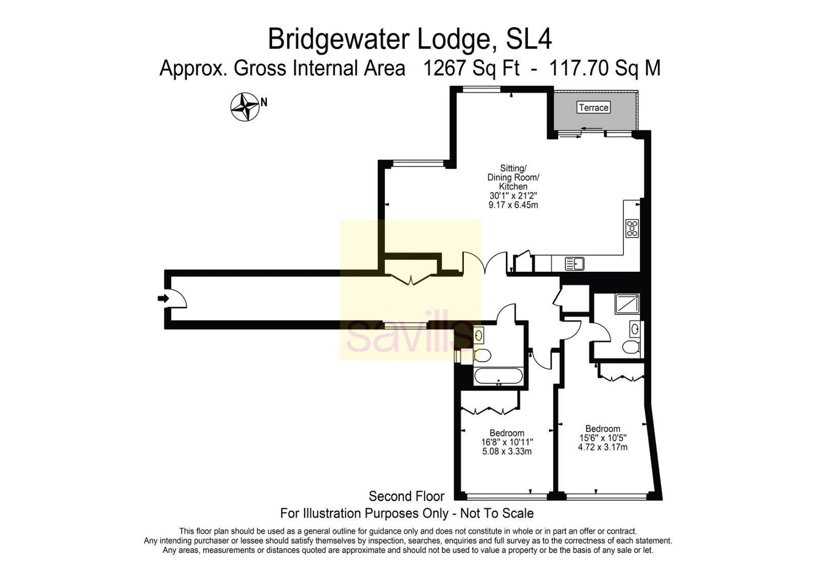 15 Bridgewater Lodge,, Bridgewater Terrace, Berkshire floorplan