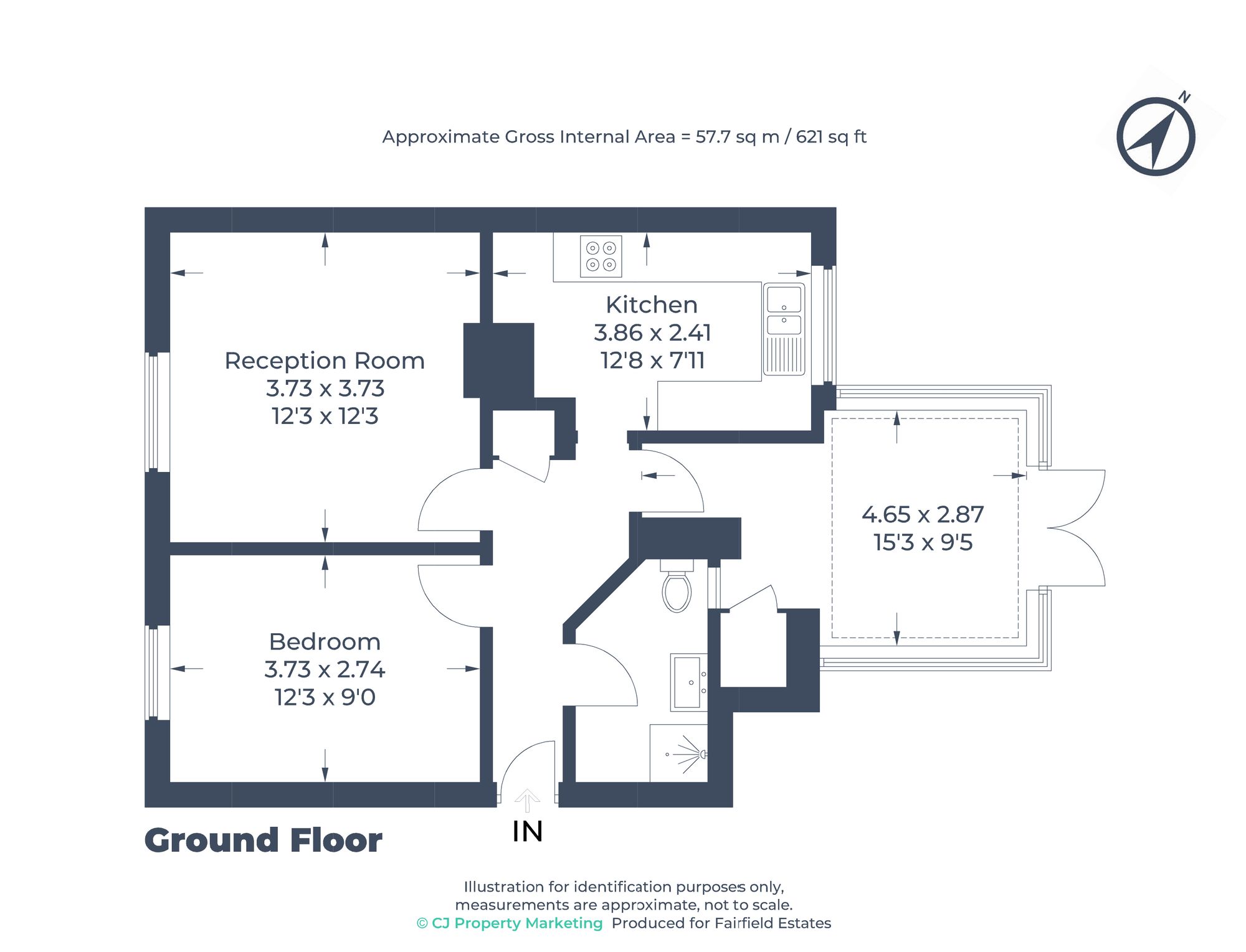 224 Muirfield Road, Watford floorplan