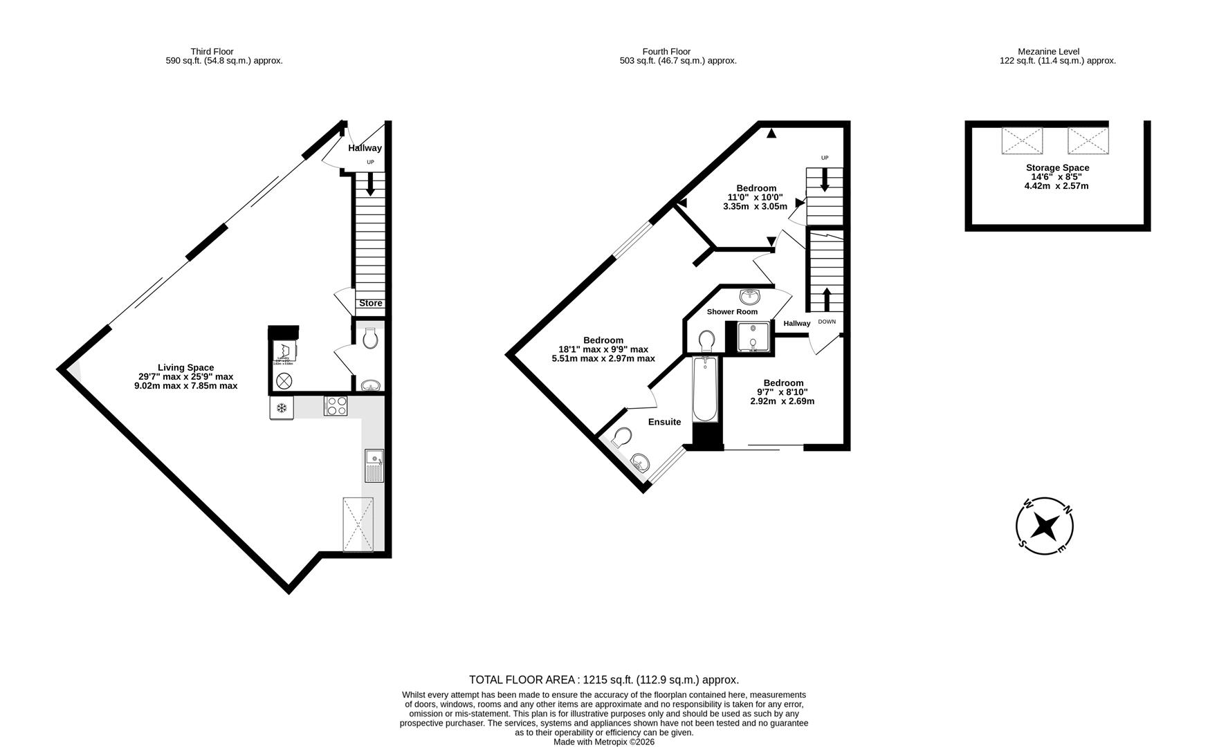 37, Red Square, London floorplan